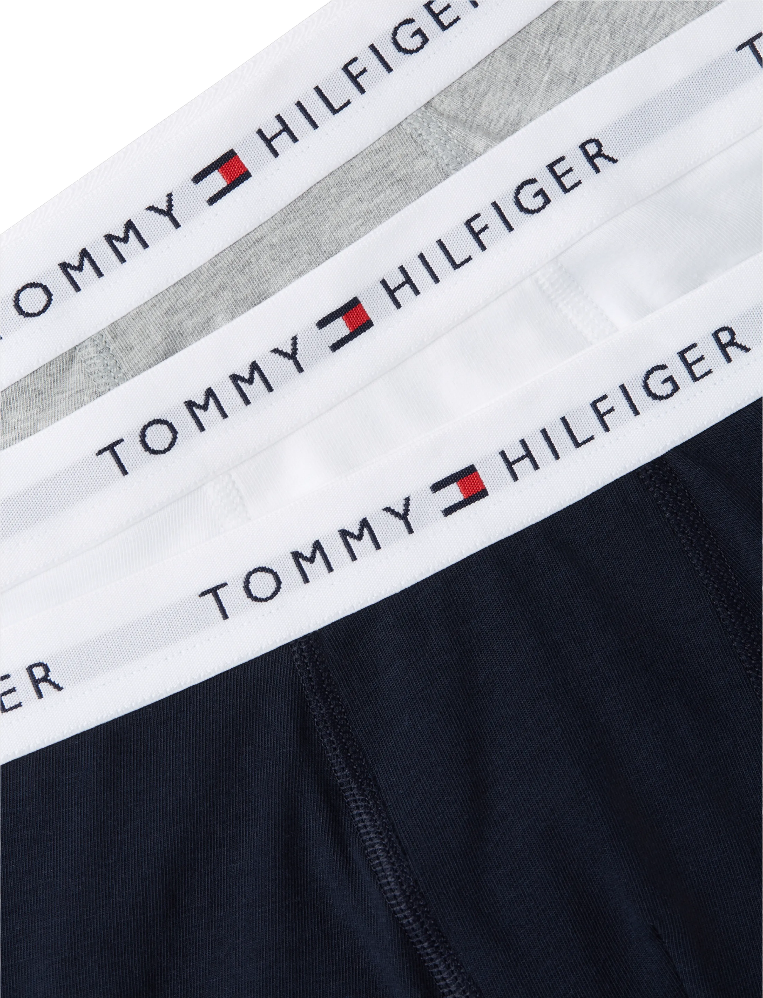 Tommy Hilfiger - 3PK TRUNK - underbukser - grey htr   white   navy blue - 2