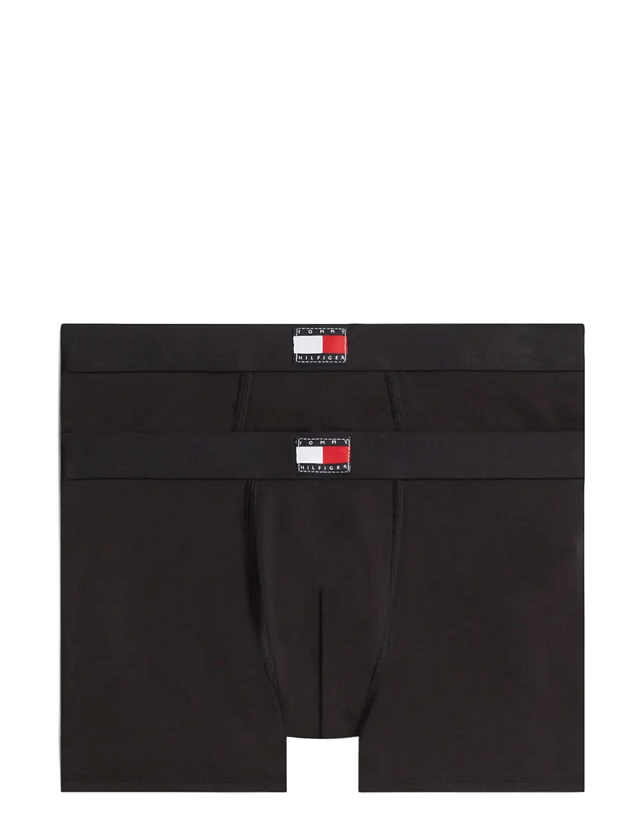 Tommy Hilfiger - 2-Pack Cotton Trunk - underpants - black black - 0