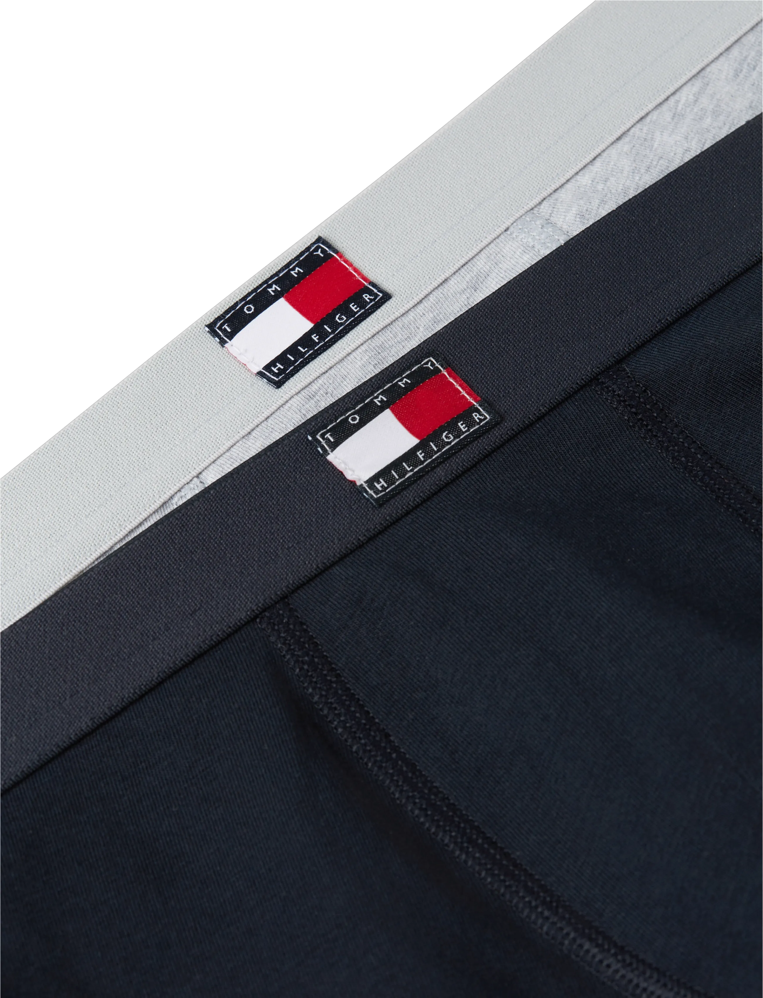 Tommy Hilfiger - 2-Pack Cotton Trunk - underpants - navy blue   l gry heather - 2