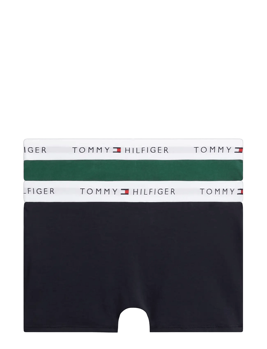 Tommy Hilfiger - 2PK TRUNK - unterhosen im multipack - navy blue ornamental green - 1