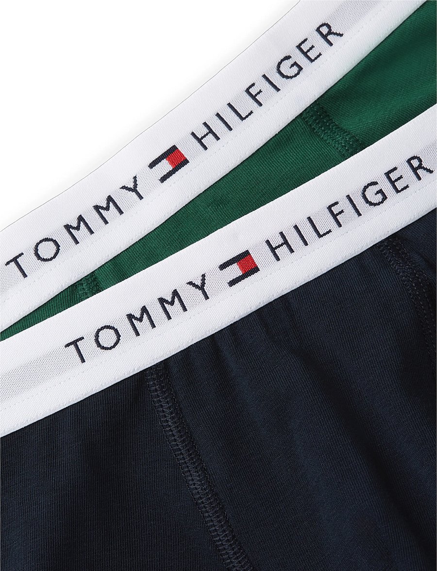 Tommy Hilfiger - 2PK TRUNK - unterhosen im multipack - navy blue ornamental green - 2