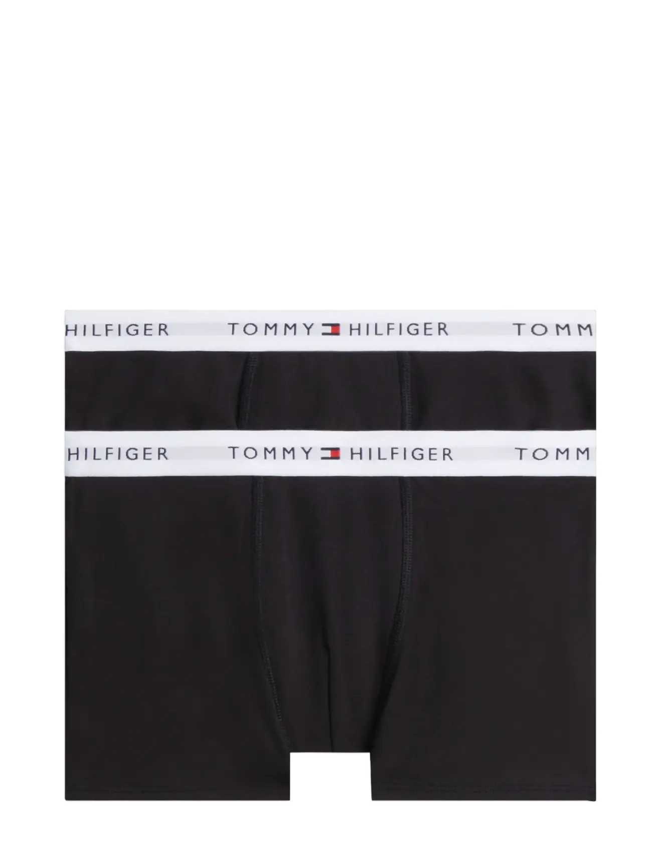 Tommy Hilfiger 2Pk Trunk, Mænd, Trunks, Sort, Str: 140-152