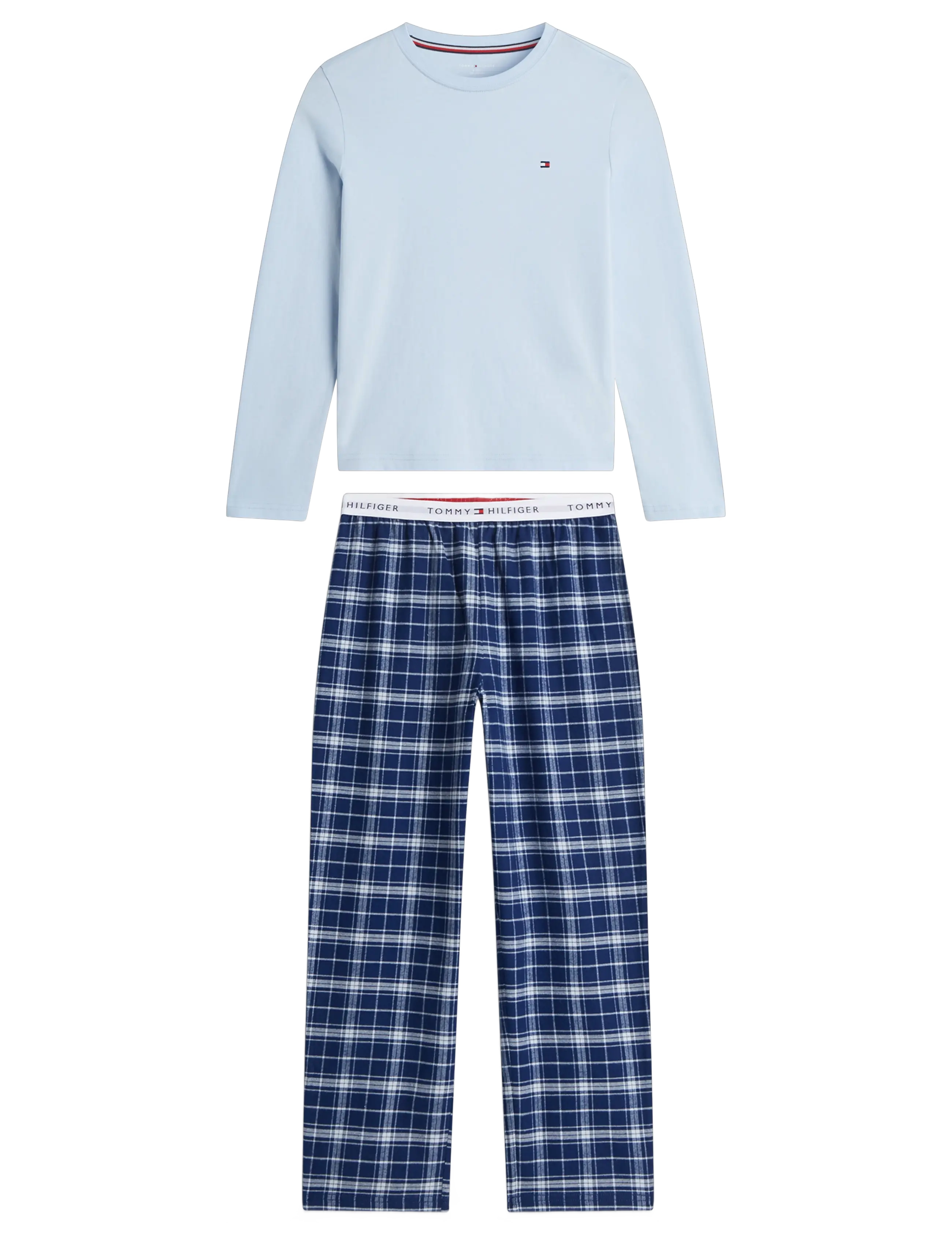 TONAL BLUE PLAID