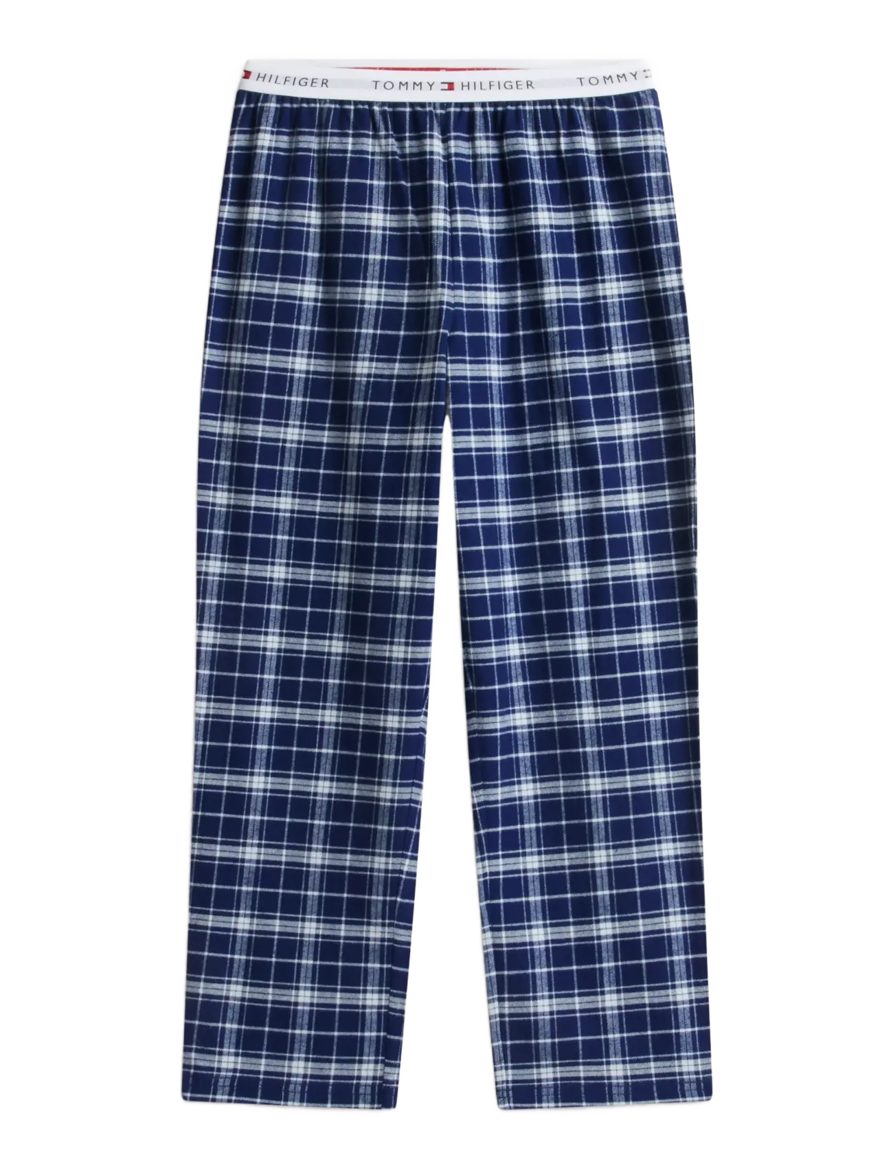 Tommy Hilfiger - LONG PJ SET - sets - tonal blue plaid - 3