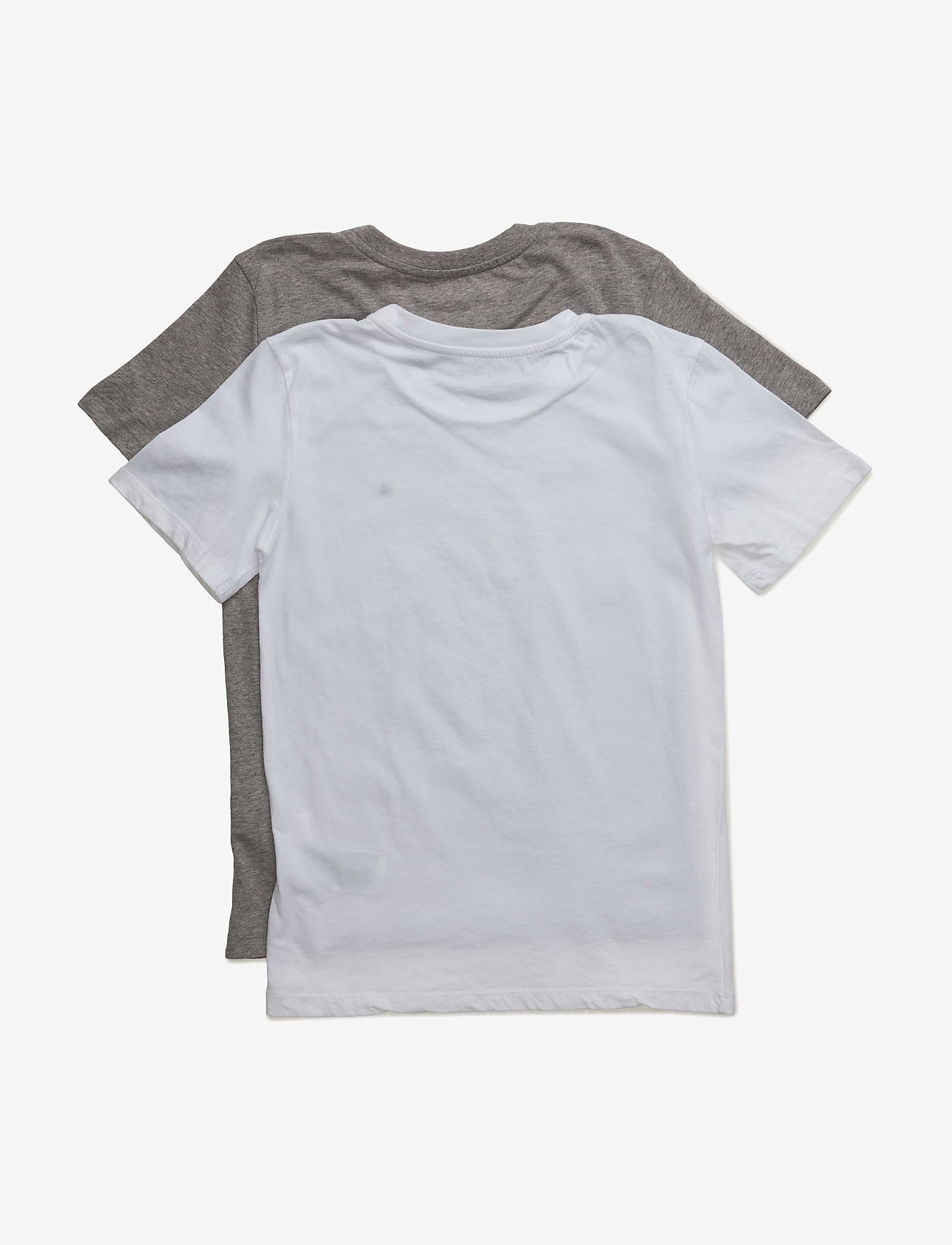 Tommy Hilfiger - Cotton cn tee ss icon 2 pack - white/grey heather - 1