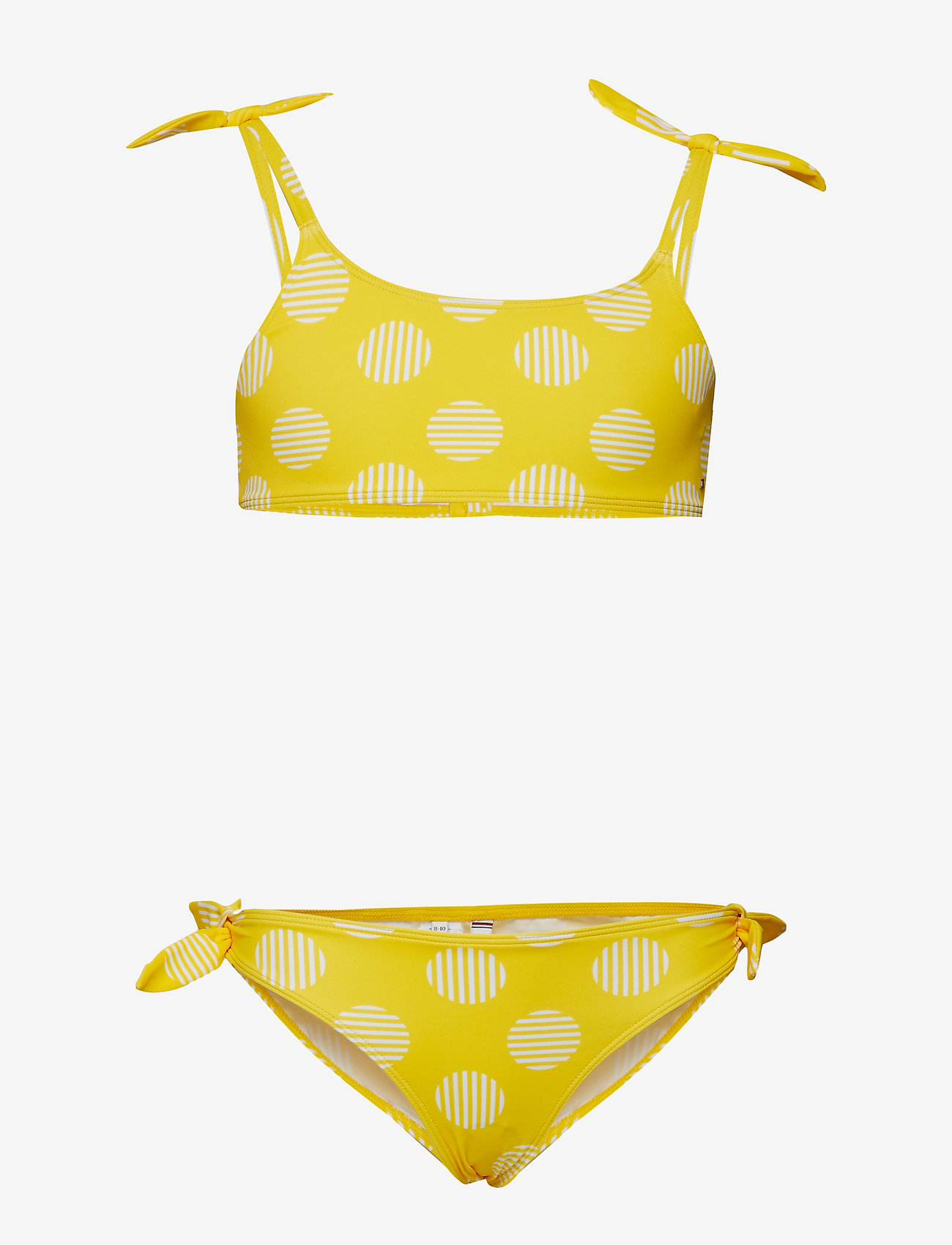 Tommy Hilfiger - BRALETTE SET - logo polkadot kids empire yellow - 0