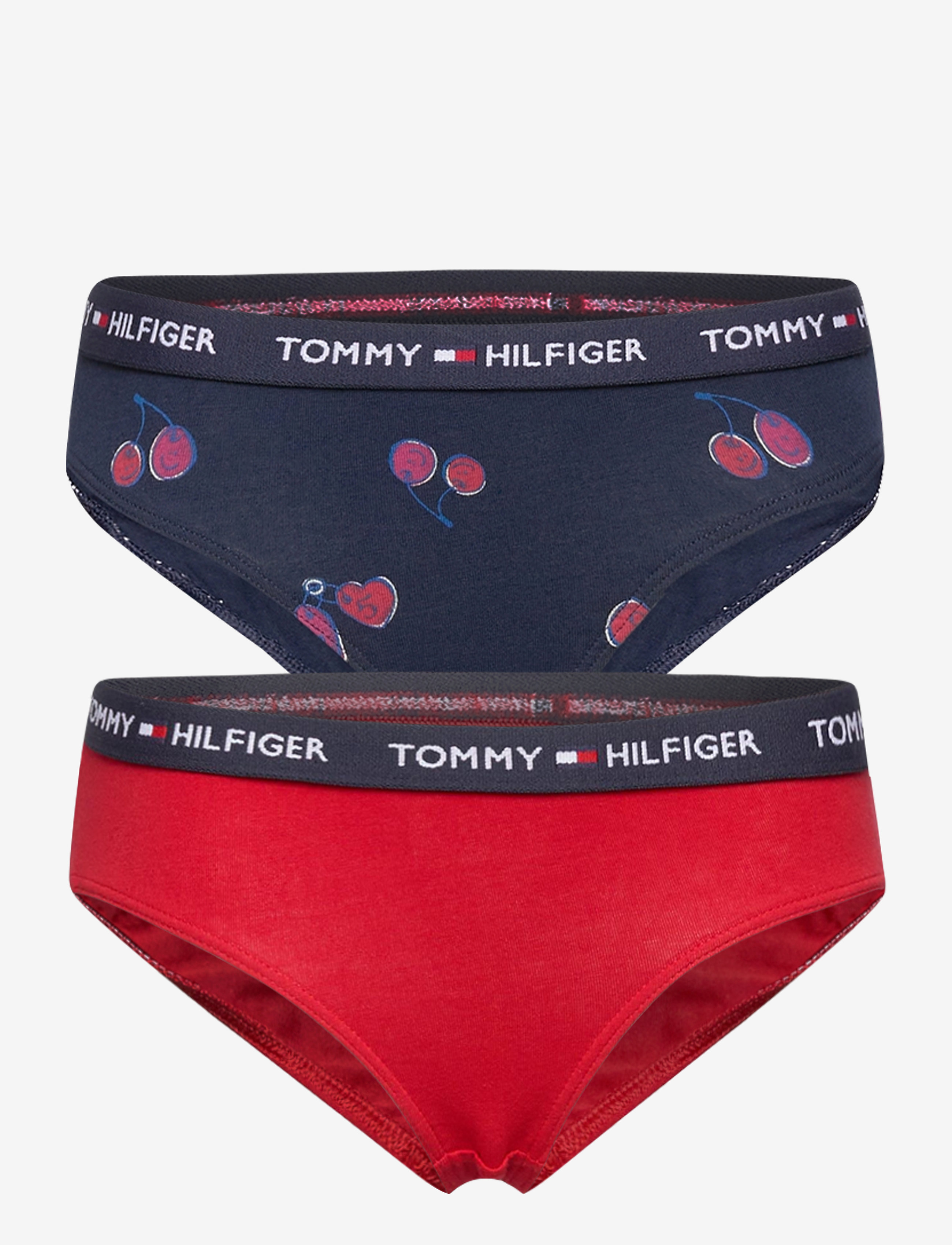Tommy Hilfiger - 2P BIKINI CHERRIES - tango red/navy blazer - 0