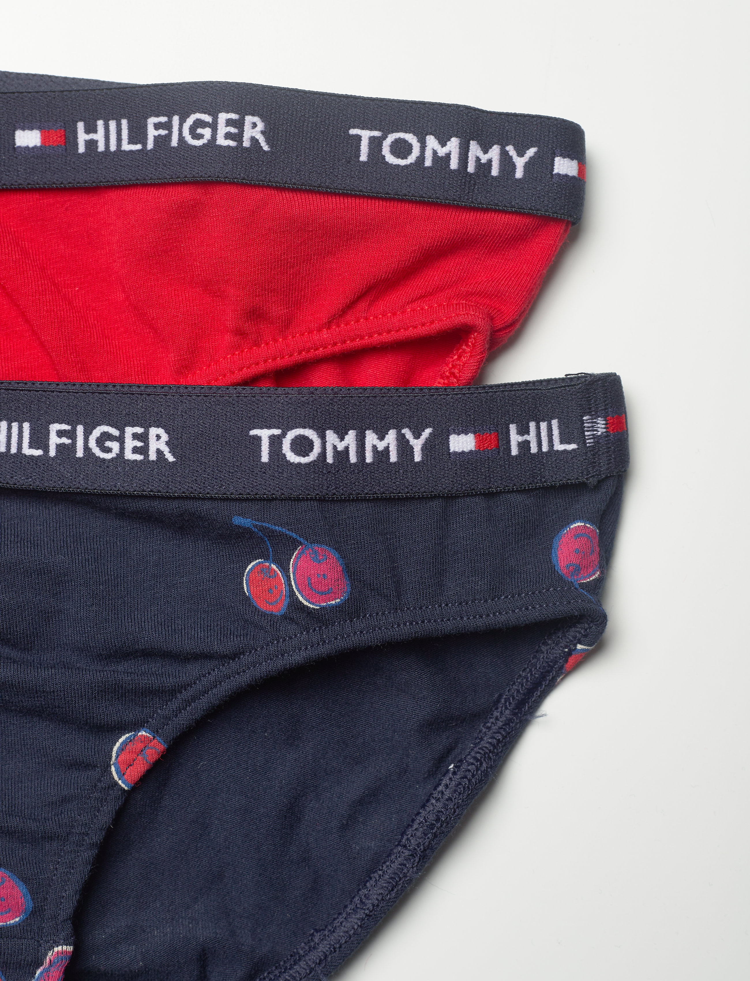 Tommy Hilfiger - 2P BIKINI CHERRIES - tango red/navy blazer - 1