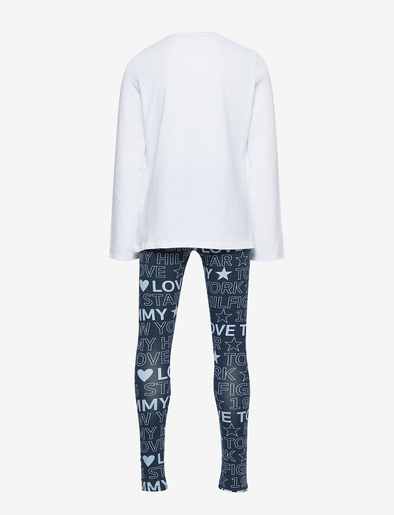 Tommy Hilfiger - SET LS TEXT - white/navy blazer - 1