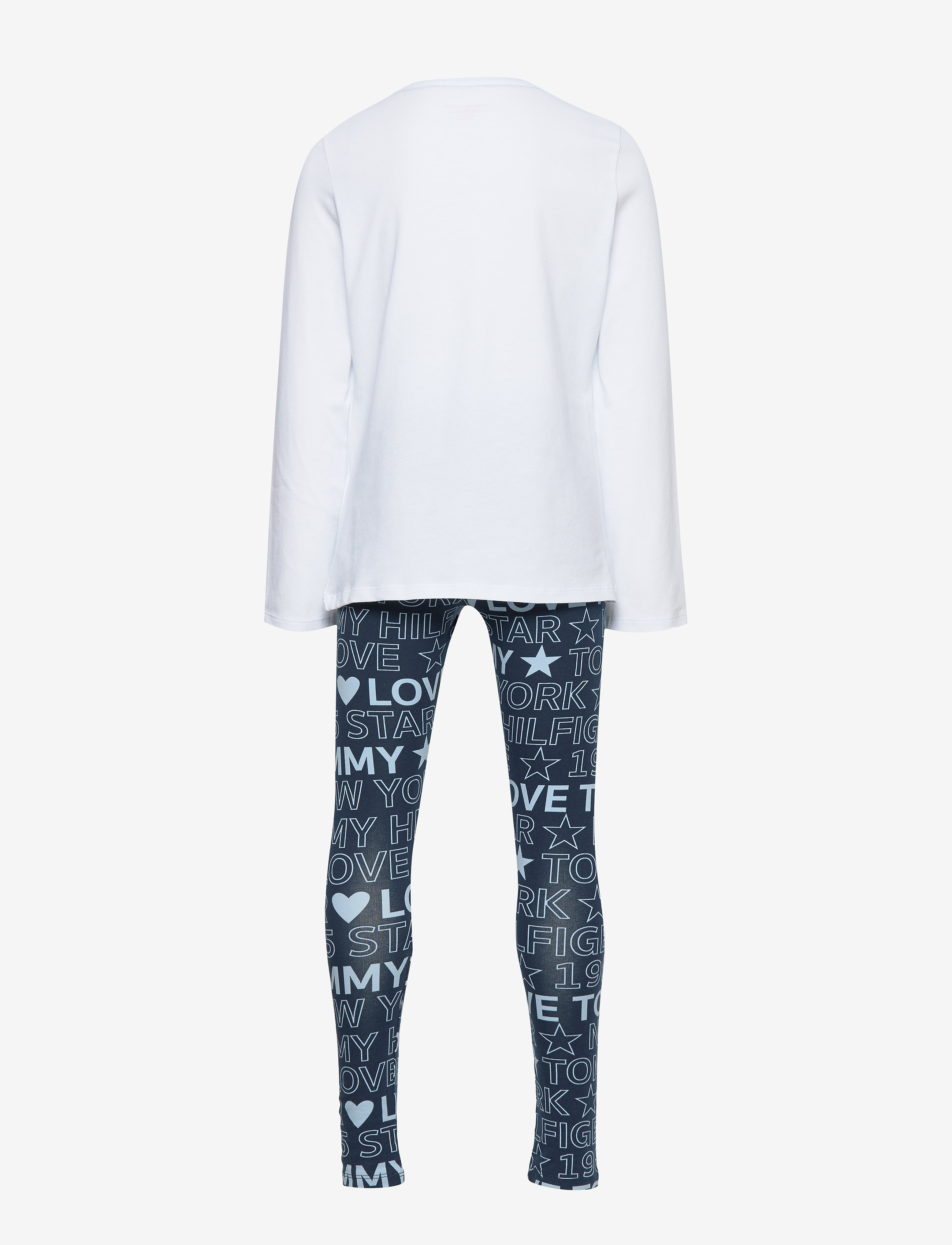 Tommy Hilfiger - SET LS TEXT - white/navy blazer - 1