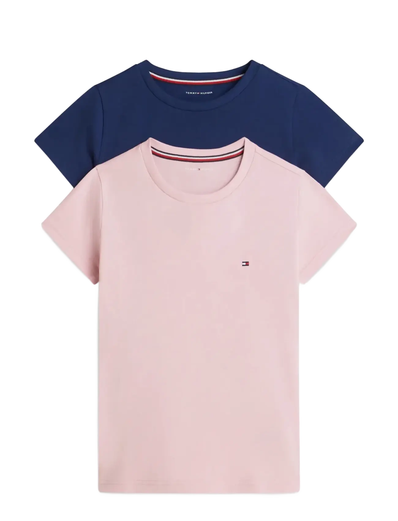 Tommy Hilfiger 2 PK SS TEE - Mitmikpakk - BONITA PINK   PREPPY NAVY / pink/rose