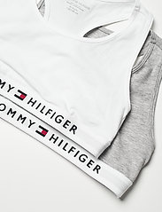 Tommy Hilfiger - 2P BRALETTE - laagste prijzen - mid grey heather/white - 1