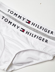 Tommy Hilfiger - 2P BIKINI - unterteile - mid grey heather/white - 1
