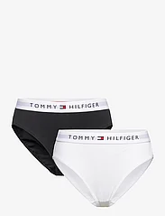Tommy Hilfiger - 2P BIKINI - püksid - white / black - 0