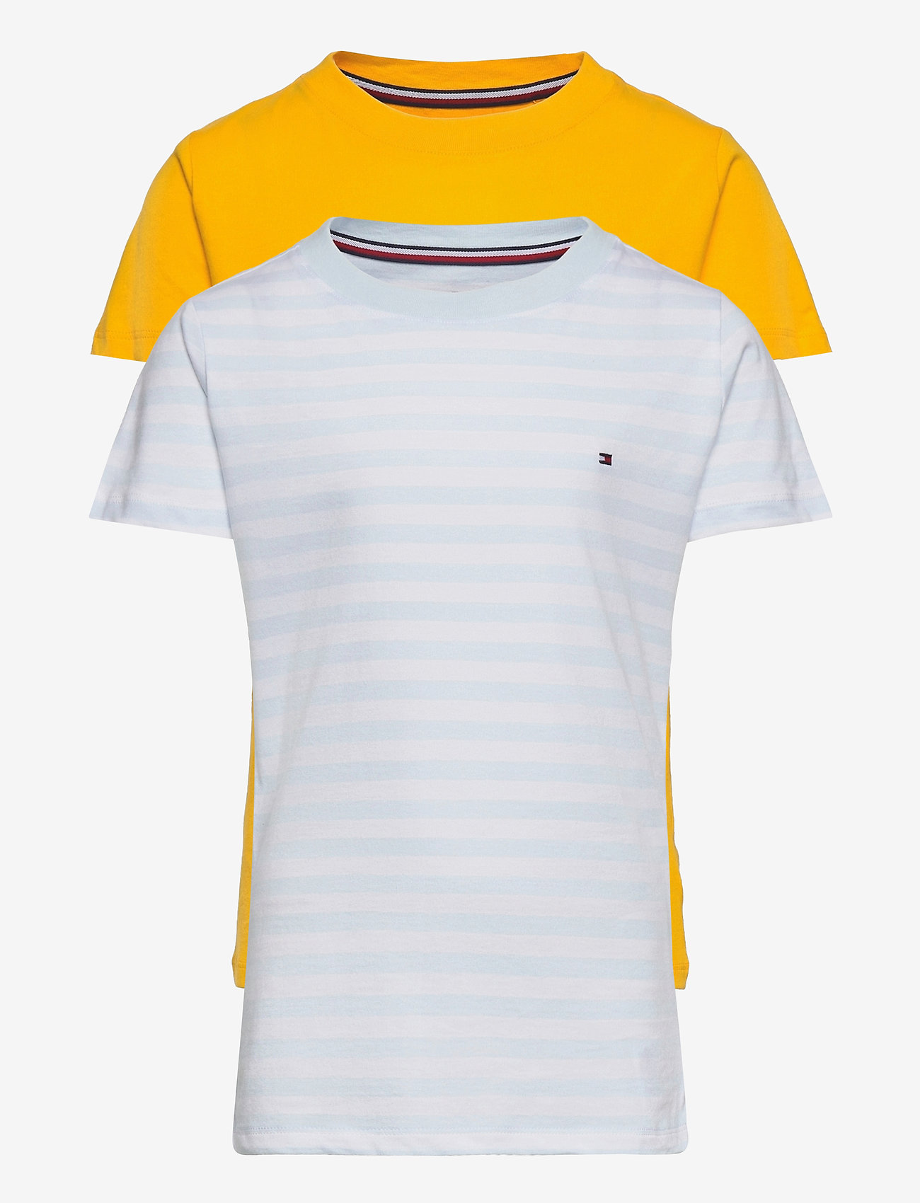 Tommy Hilfiger - 2P CN TEE SS STRIPES - luminous blue/primary yellow - 0