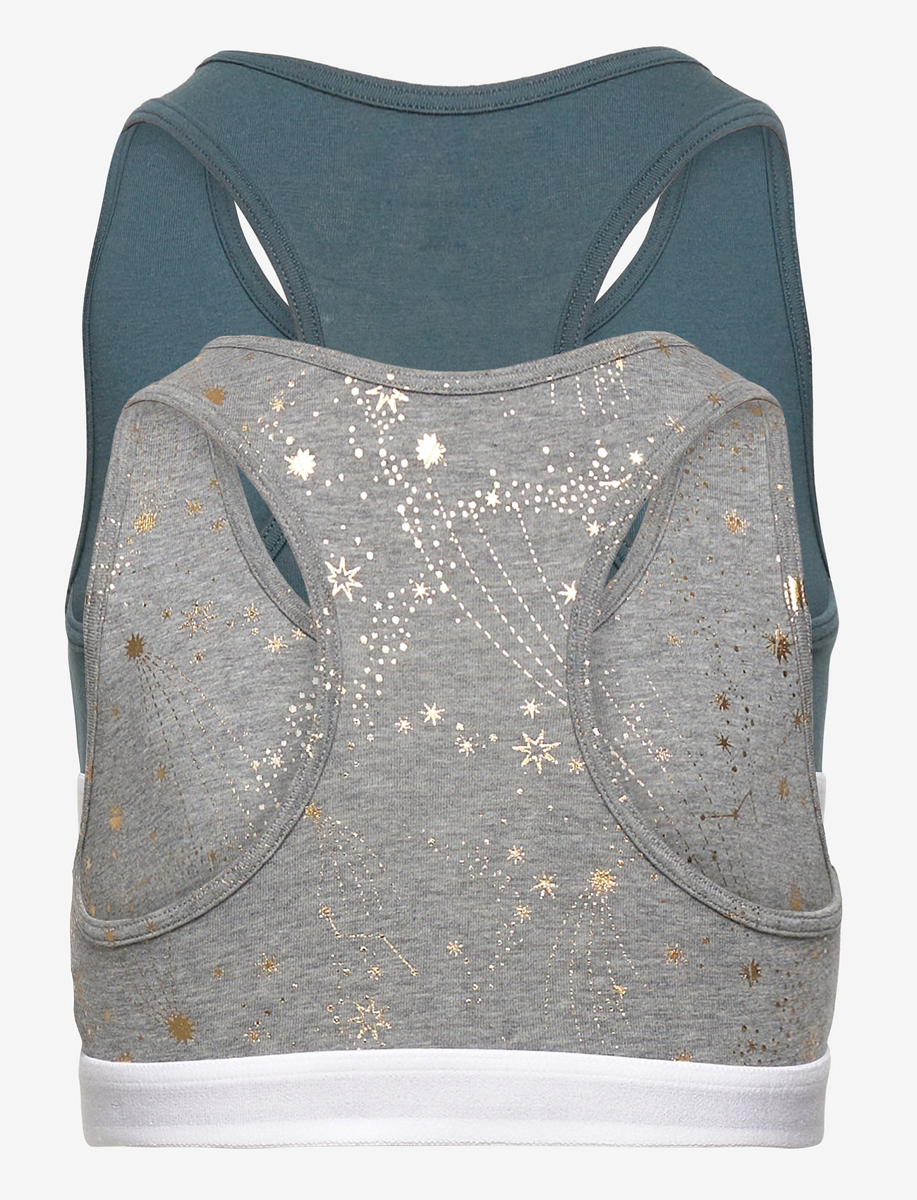 Tommy Hilfiger - 2P BRALETTE  FOIL - foil constellation/mystic lake - 2