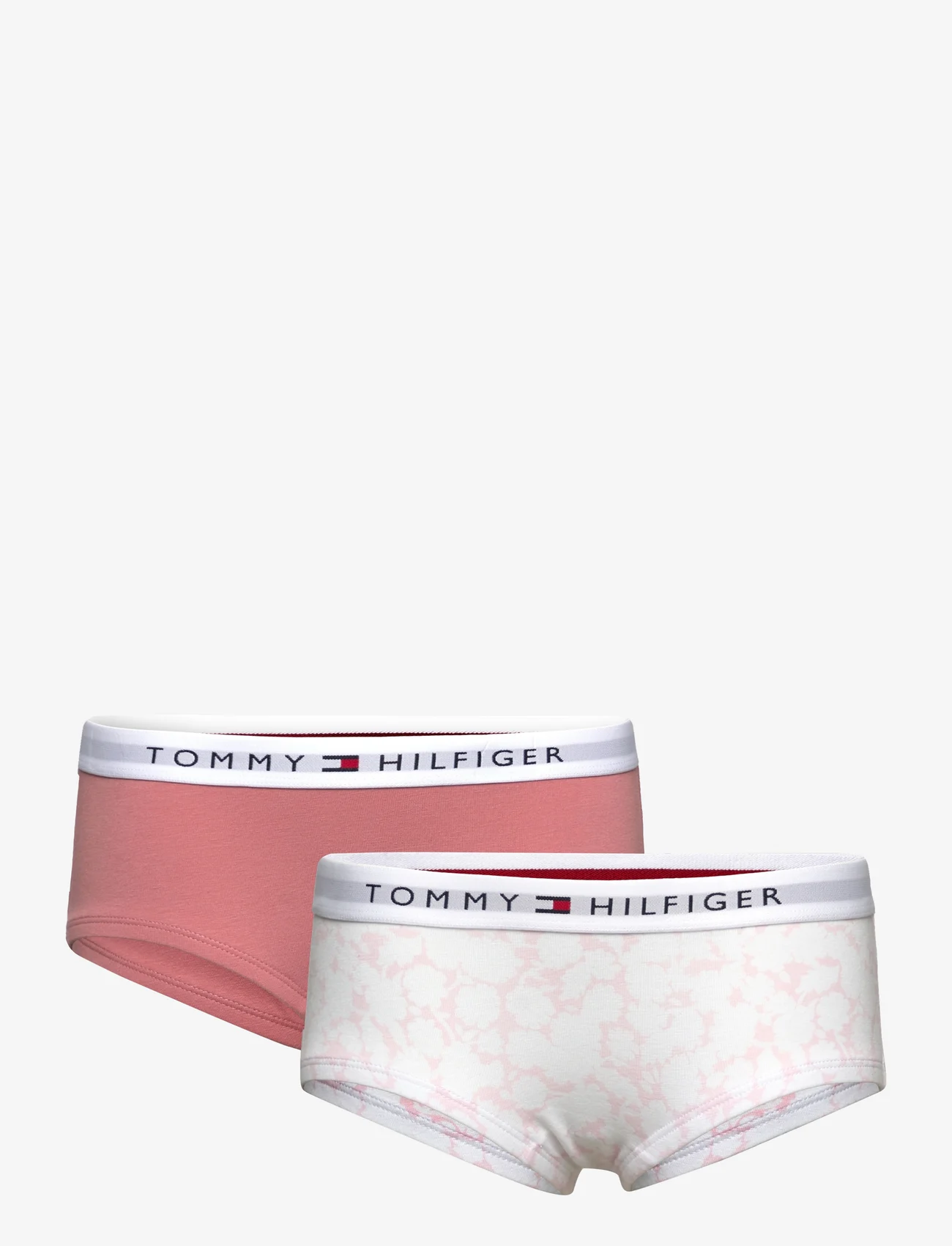 Tommy Hilfiger - 2P SHORTY PRINT - kelnaitės - printed floral/teaberry blossom - 0
