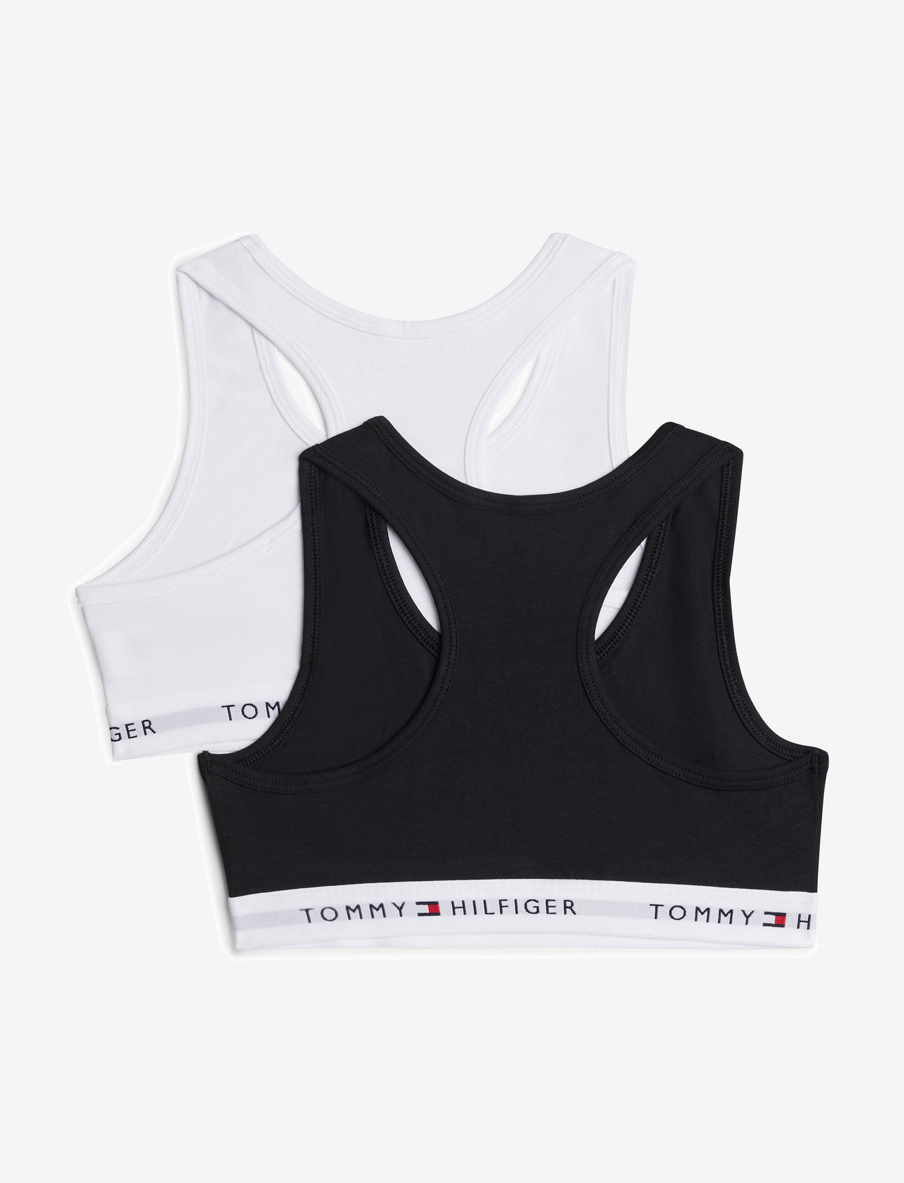 Tommy Hilfiger - 2 PK BRALETTE - overdele - white black - 1
