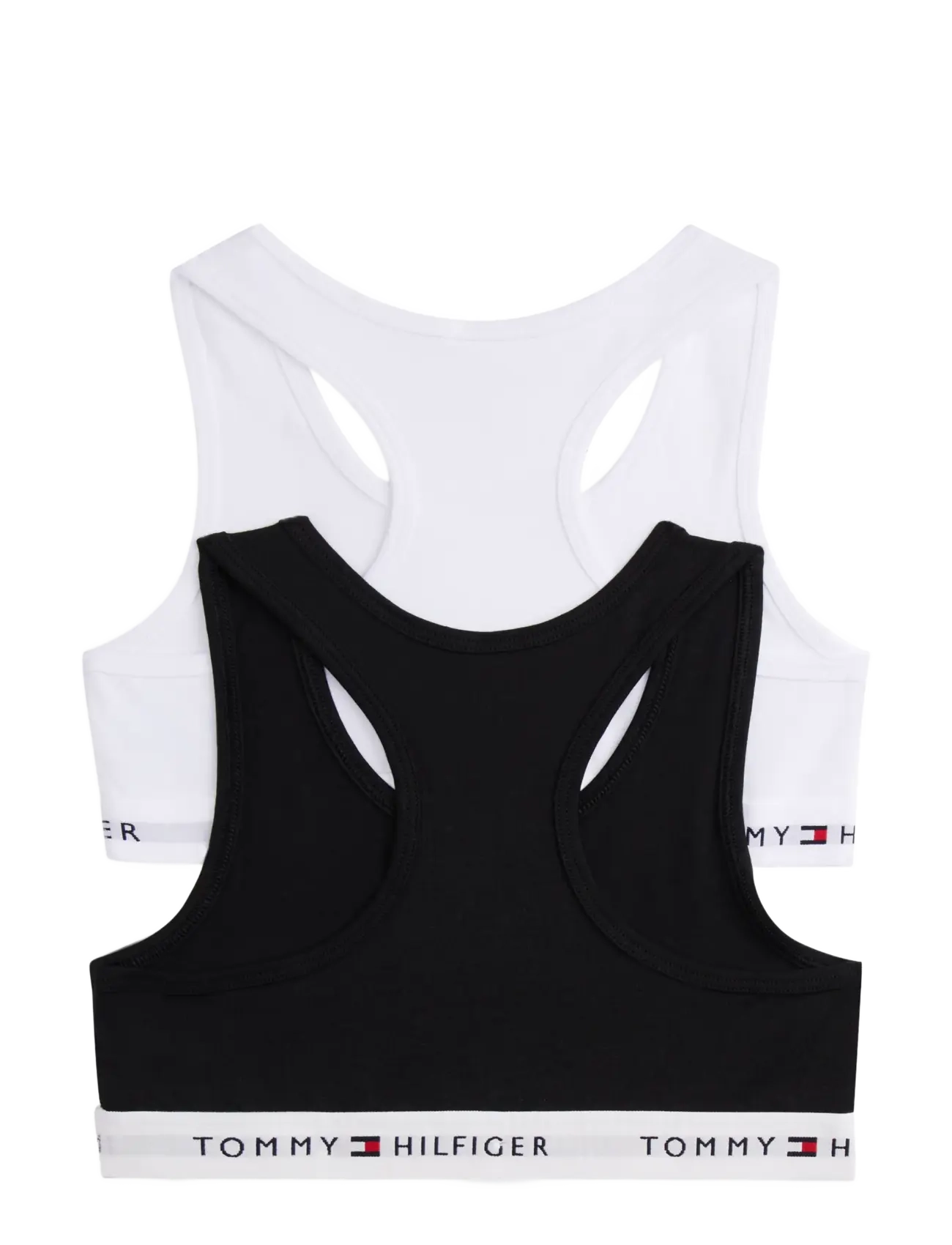 Tommy Hilfiger - 2 PK BRALETTE - gode sommertilbud - white black - 3