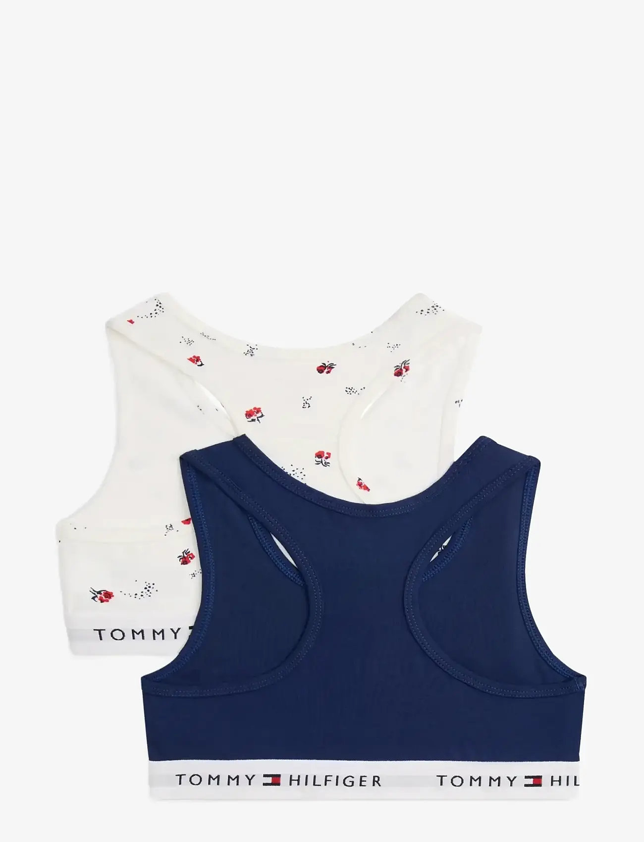 Tommy Hilfiger - 2 PK BRALETTE PRINT - overdele - berlitz floral   preppy navy - 1
