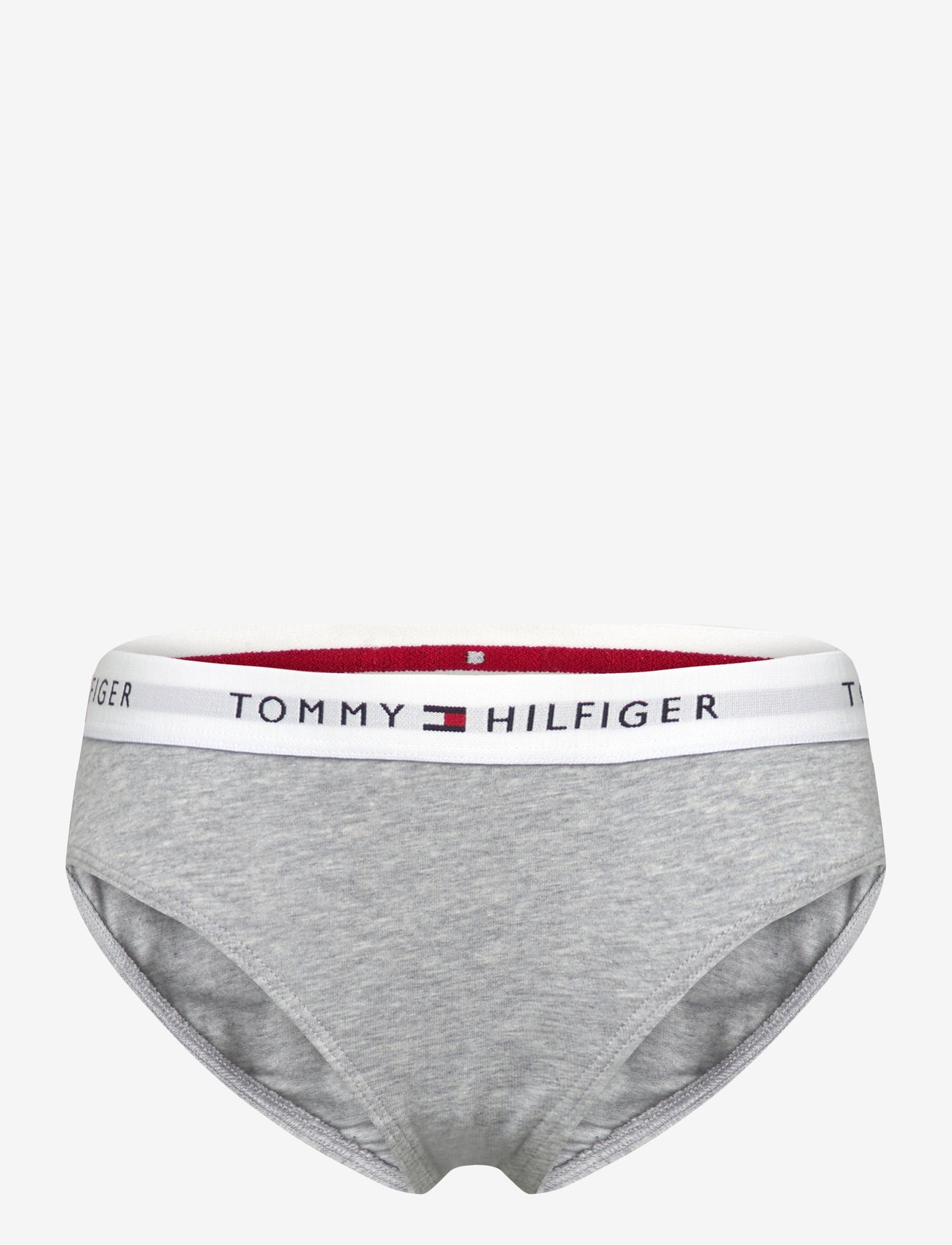 Tommy Hilfiger - 2 PK BIKINI - trusser - white/light grey heather - 2