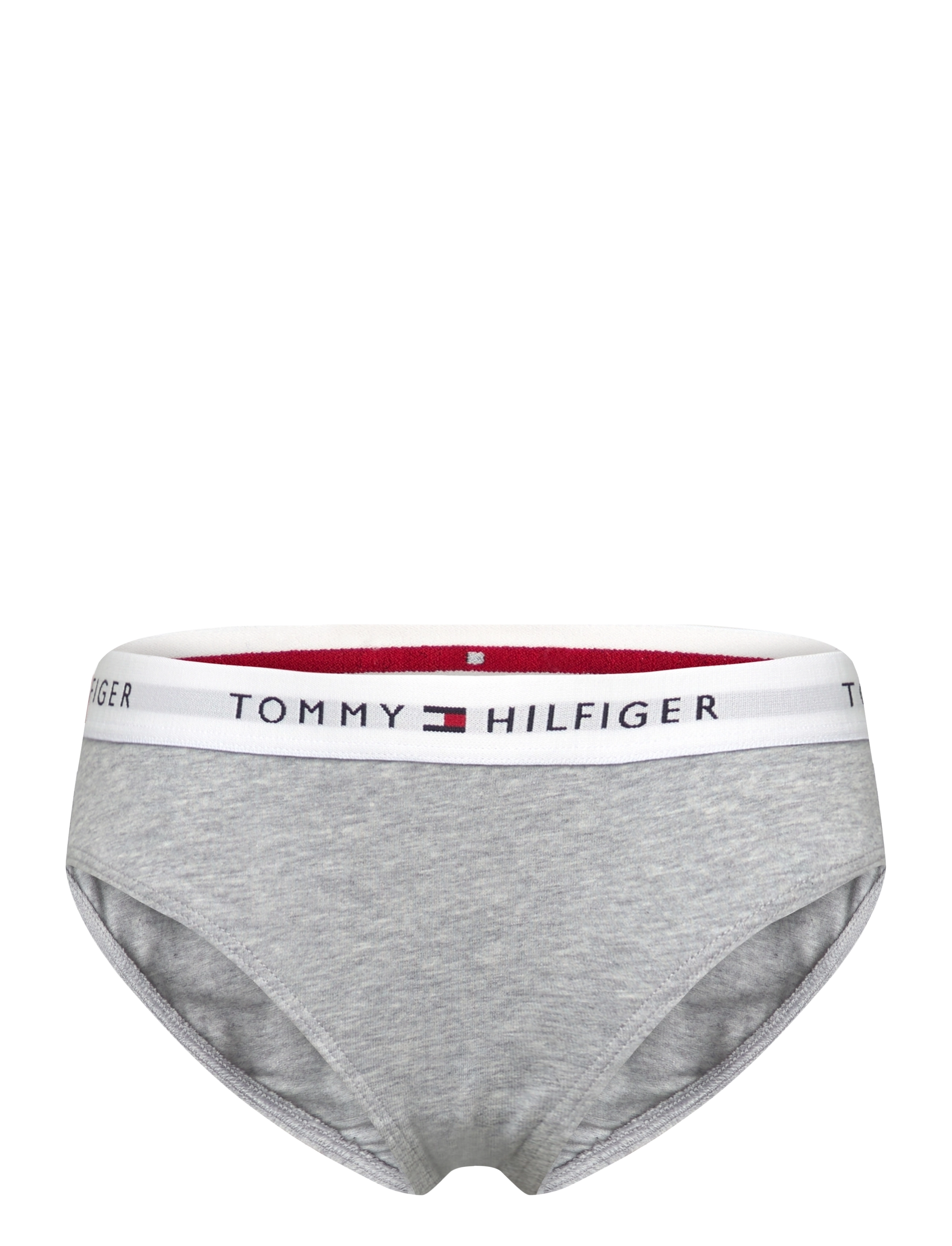 Tommy Hilfiger - 2 PK BIKINI - panties - white/light grey heather - 2