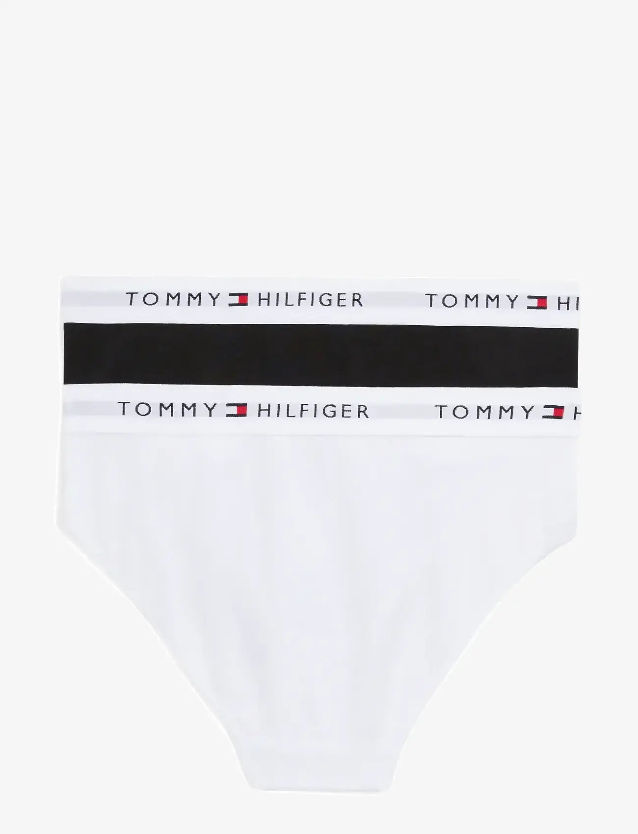 Tommy Hilfiger - 2 PK BIKINI - biksītes - white black - 1