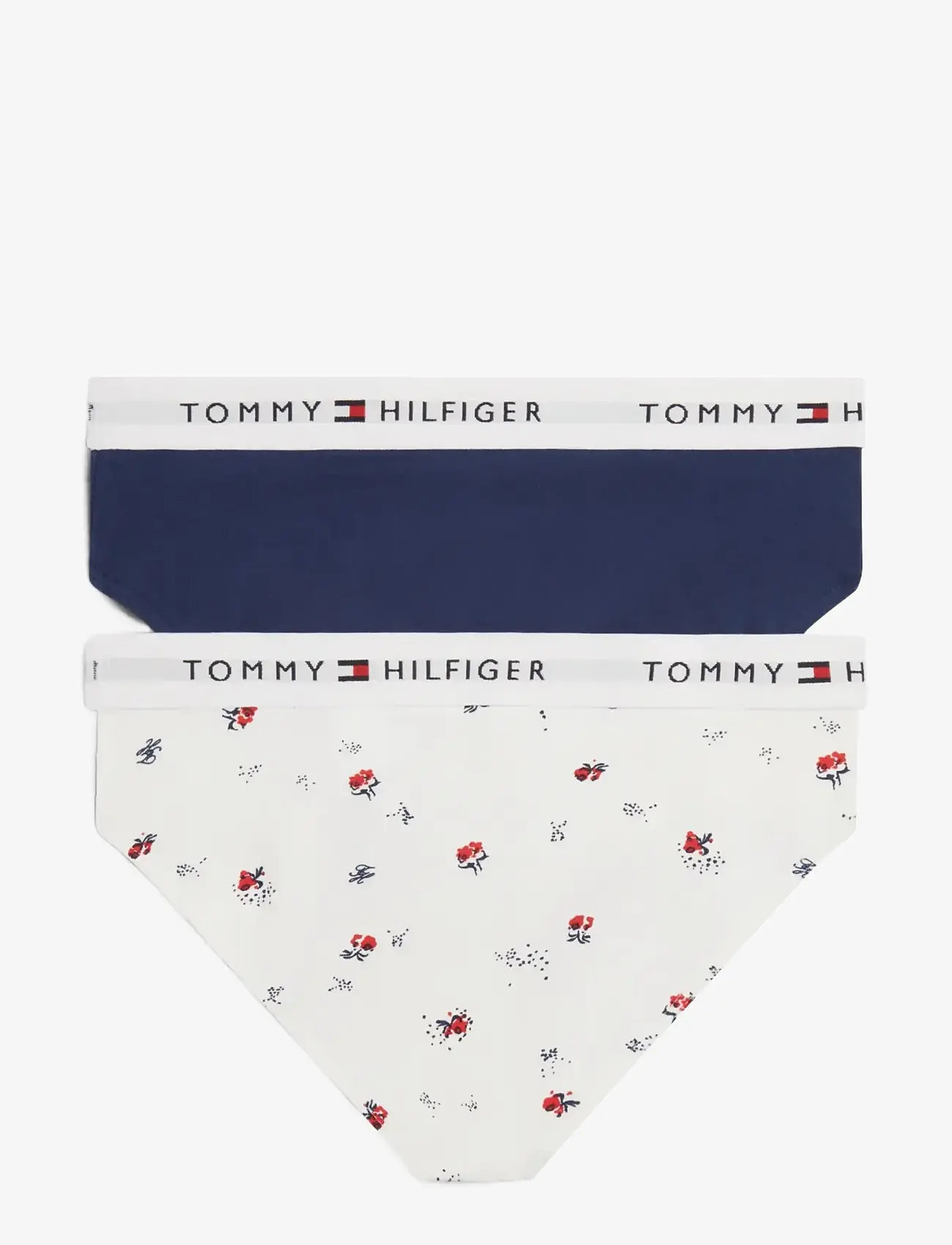Tommy Hilfiger - 2 PK BIKINI PRINT - slips - berlitz floral   preppy navy - 1