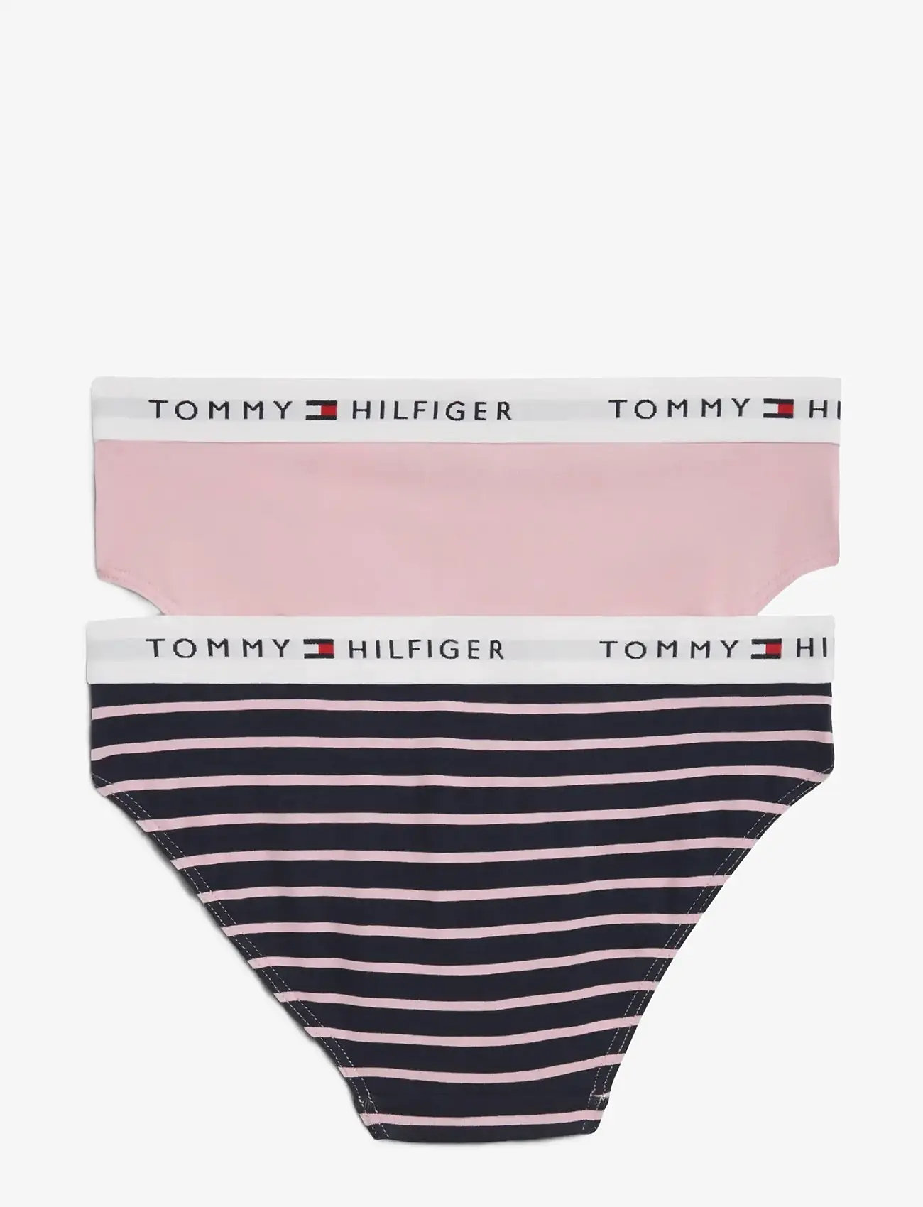 Tommy Hilfiger - 2 PK BIKINI PRINT - panties - bonita pink   breton navy - 1