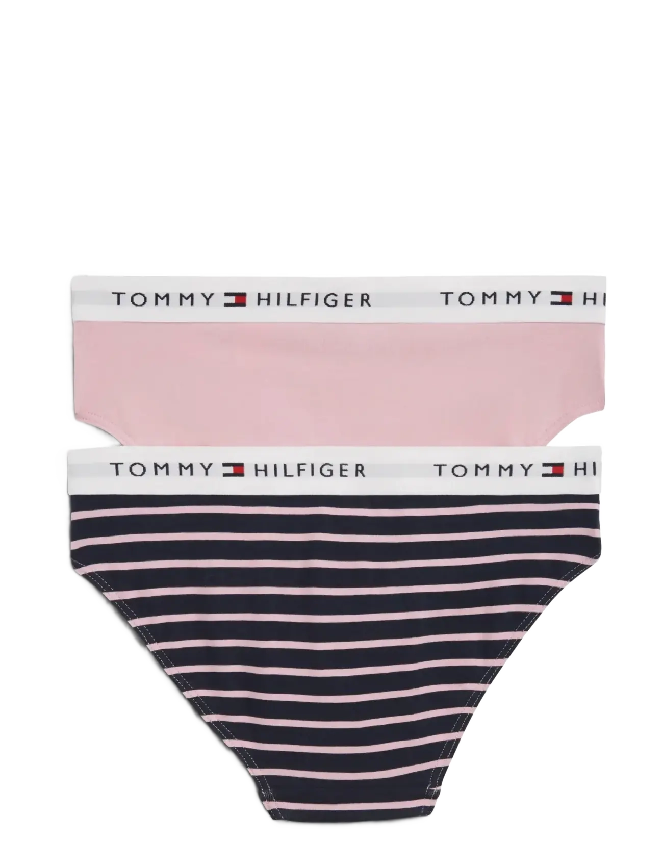 Tommy Hilfiger - 2 PK BIKINI PRINT - panties - bonita pink   breton navy - 1