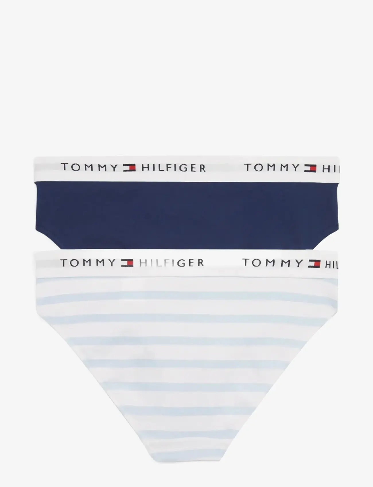 Tommy Hilfiger - 2 PK BIKINI PRINT - trusser - breton blue   preppy navy - 1