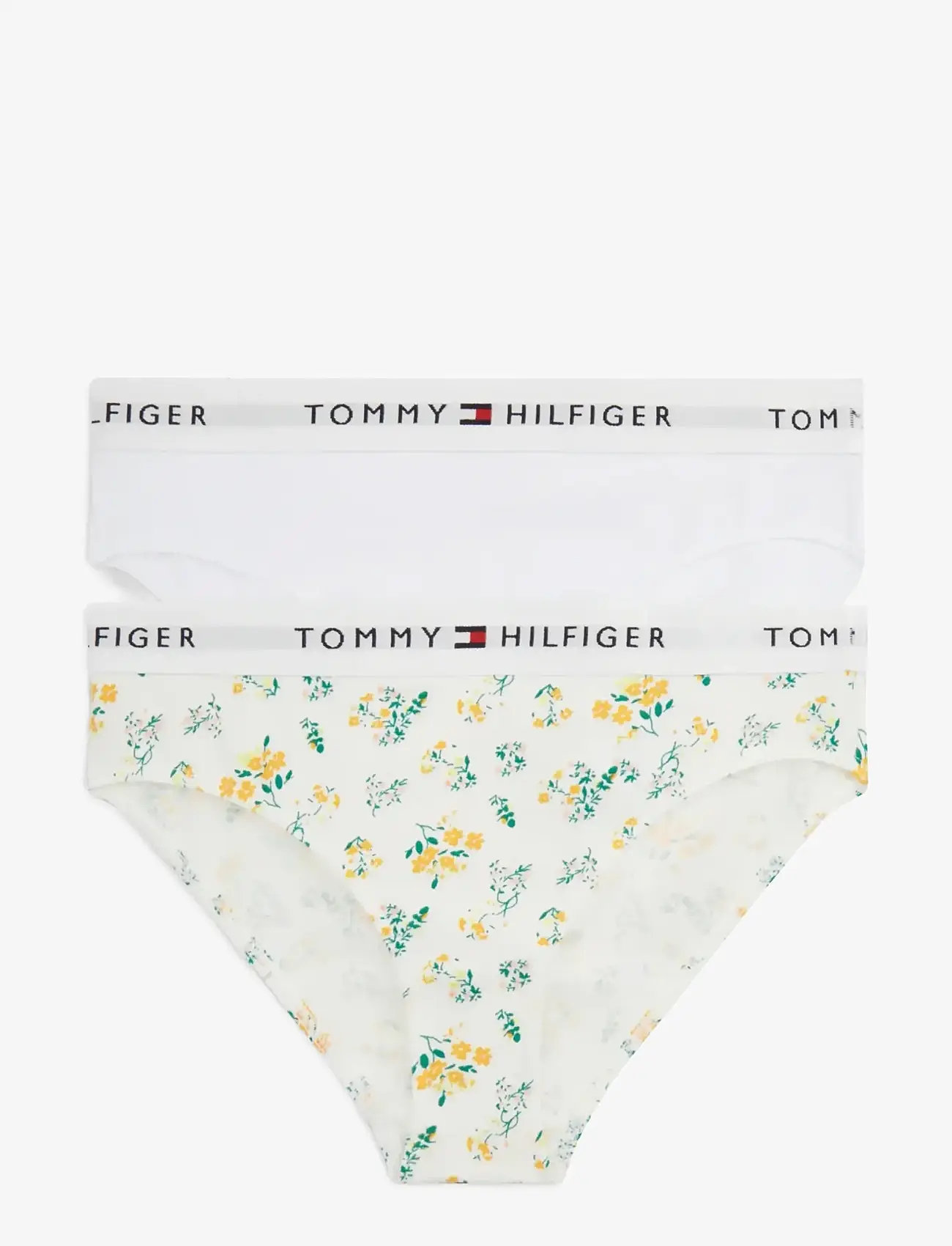 Tommy Hilfiger - 2 PK BIKINI PRINT - trusser - trad floral   white - 0