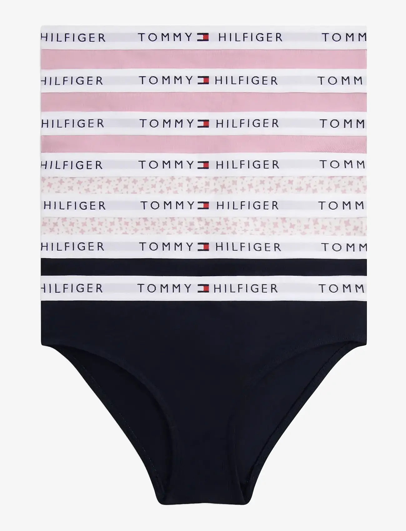 Tommy Hilfiger - 7 PK BIKINI PRINT - trosor - mystic orchid/geo/des sky - 0
