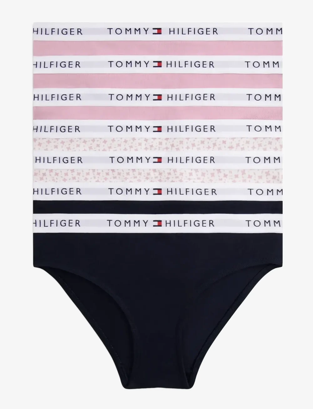Tommy Hilfiger - 7 PK BIKINI PRINT - slips - mystic orchid/geo/des sky - 0