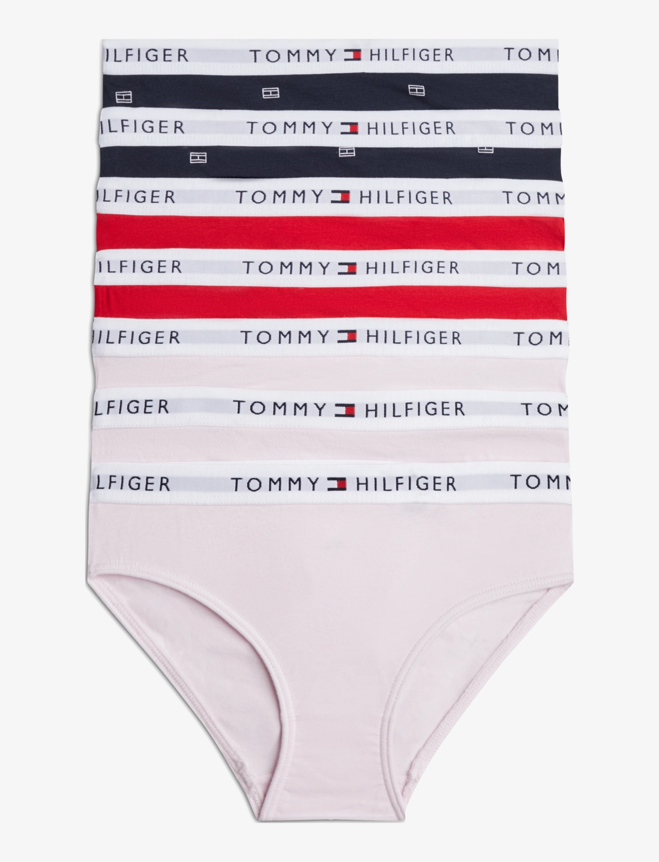 7 PK BIKINI PRINT - DES SKY FLAG/LIGHT PINK/PRIM RED