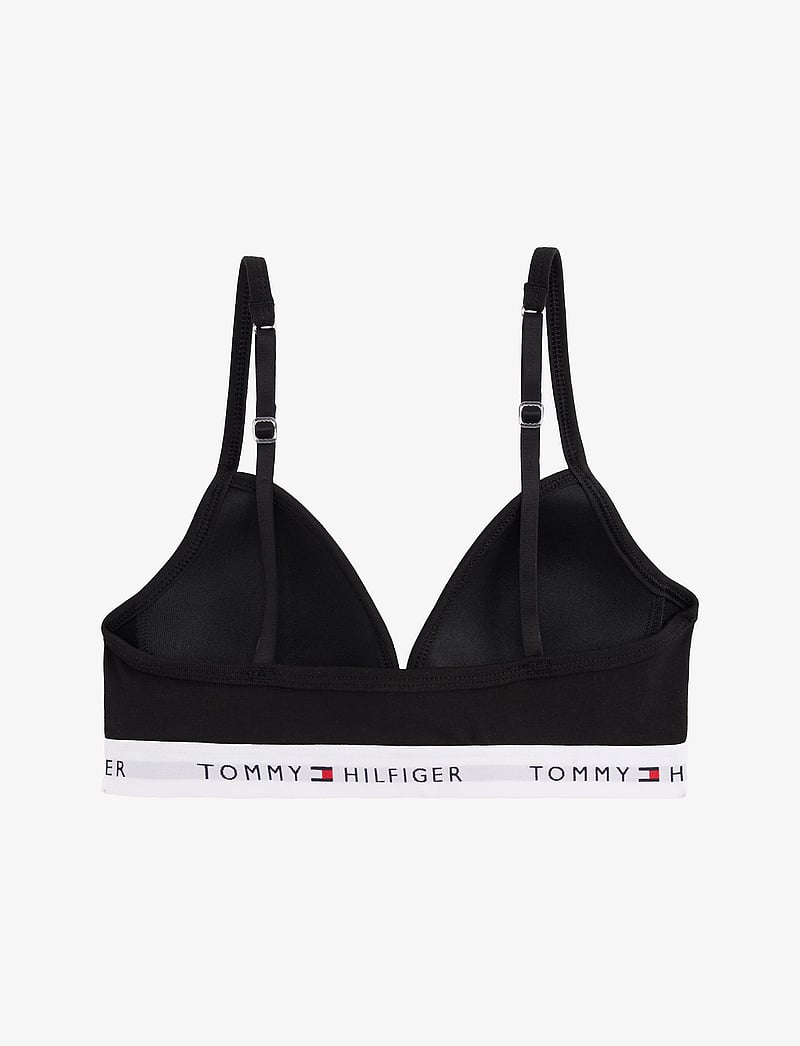 Tommy Hilfiger - TRIANGLE BRA FIXED FOAM - oberteile - black - 4