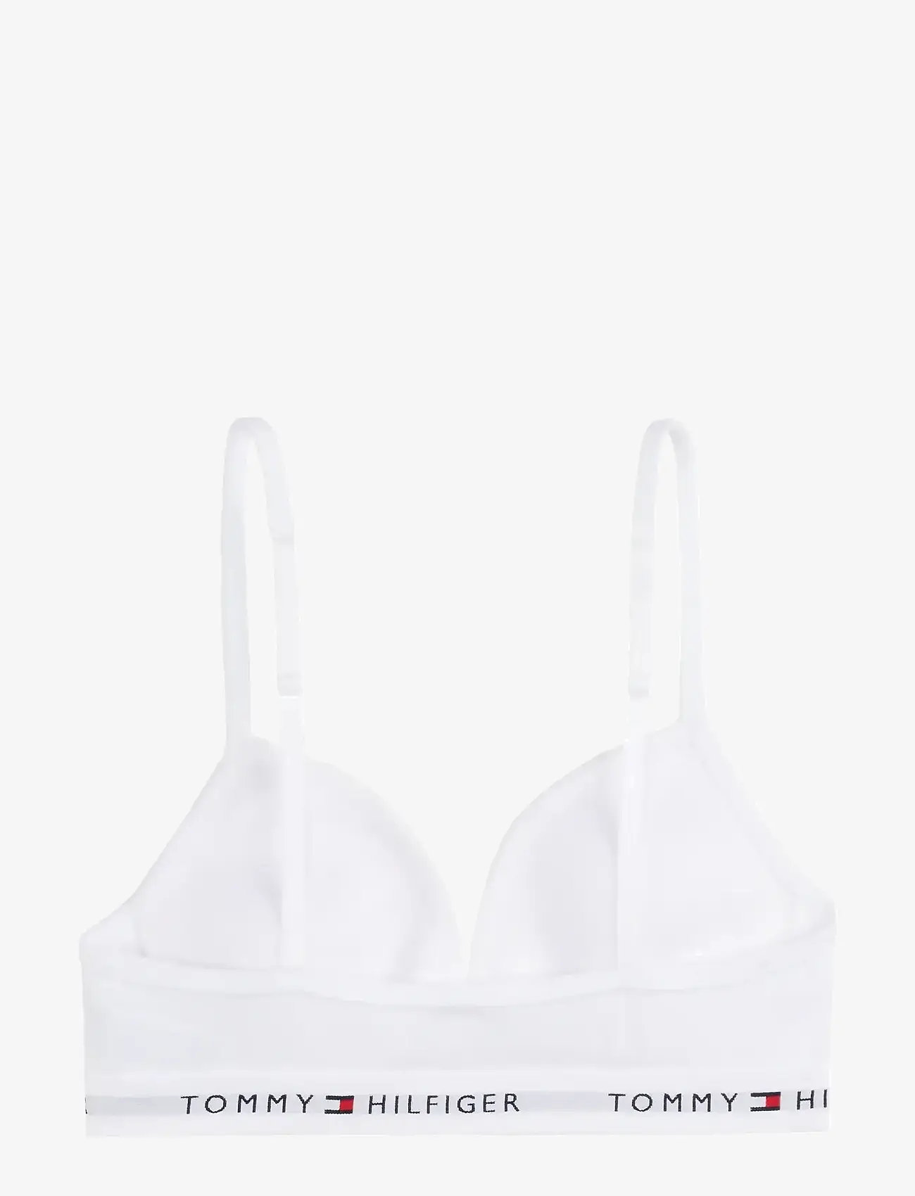 Tommy Hilfiger - TRIANGLE BRA FIXED FOAM - herbstliche kleidung - white - 1