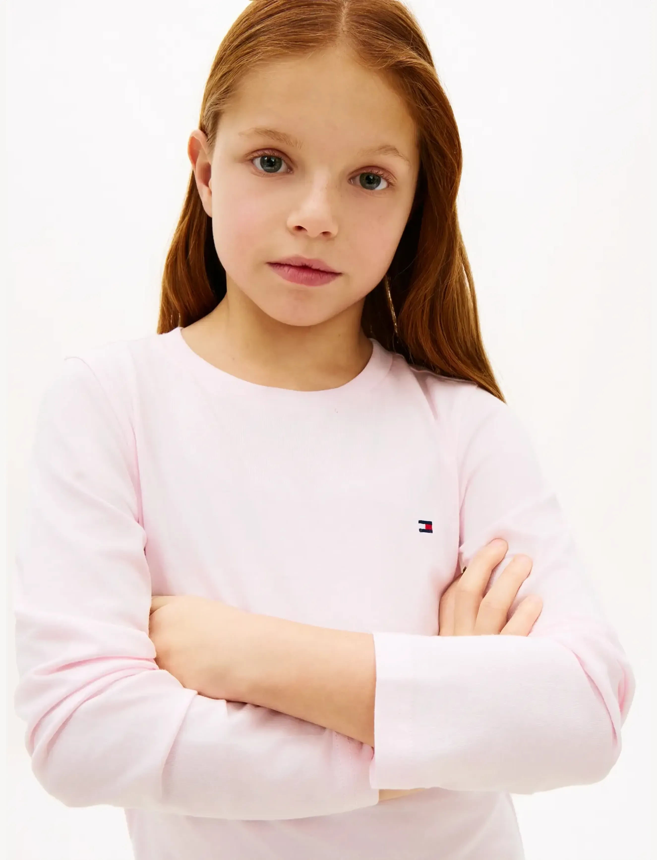 Tommy Hilfiger - 2 PK LS TEE - langærmede t-shirts - light pink white - 5