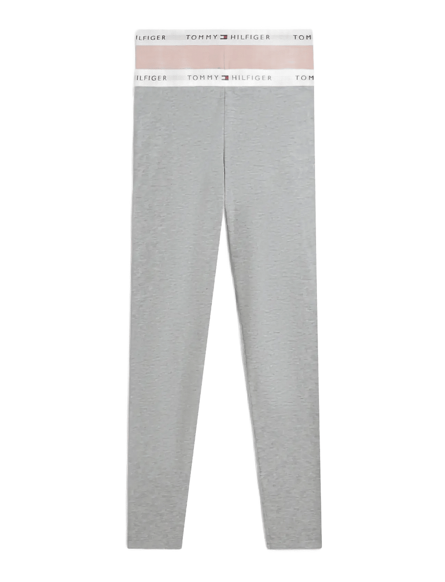 Tommy Hilfiger - 2P LEGGINS - leggings - foggy pink l gry htr - 1