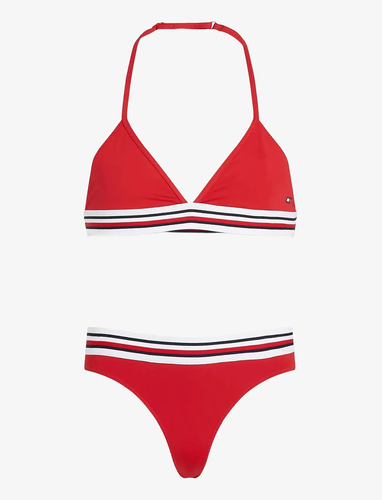 Tommy Hilfiger - TRIANGLE SET - bikinis - primary red - 0
