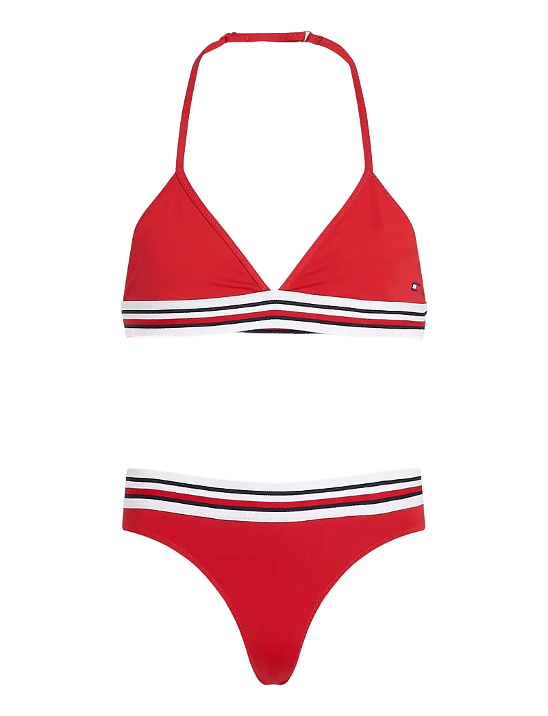 Tommy Hilfiger - TRIANGLE SET - bikinis - primary red - 0