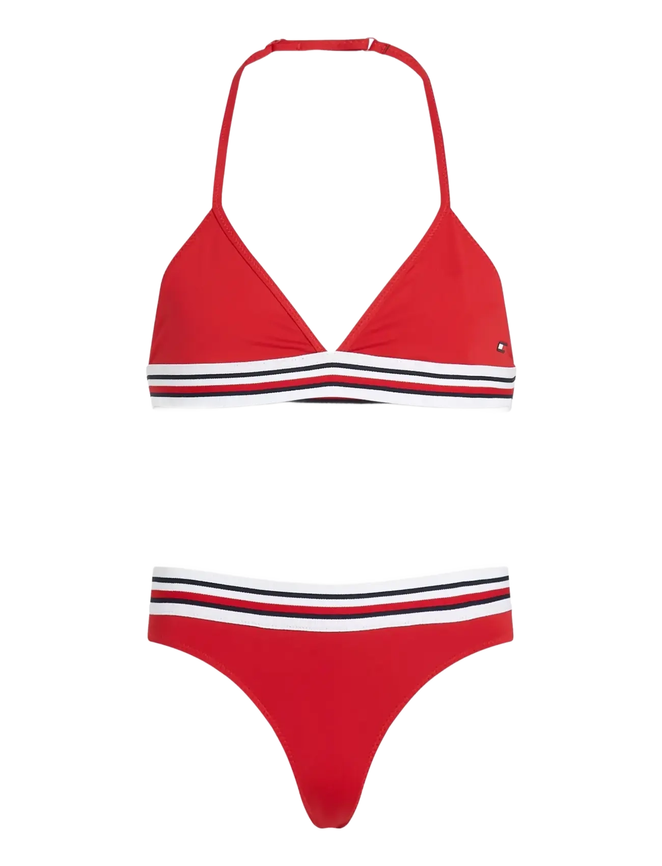 Tommy Hilfiger TRIANGLE SET - Bikinier - PRIMARY RED / red