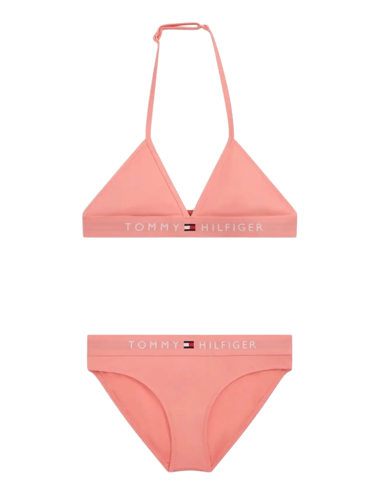 Tommy Hilfiger TRIANGLE SET - Undertøj - TROPICAL BLUSH / coral
