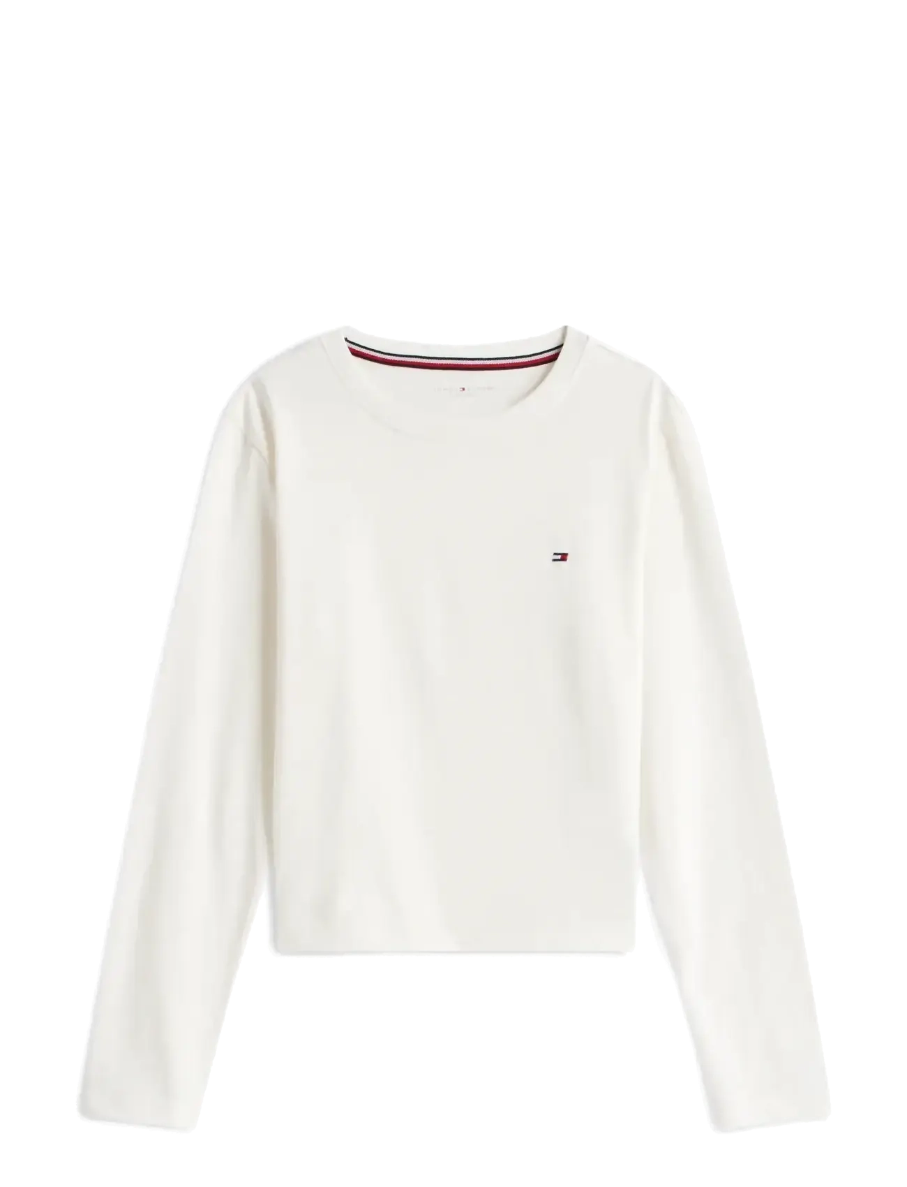 TOMMY HILFIGER Ls Cuffed Pj Set Gifting Cream - 140-152 - Kinder