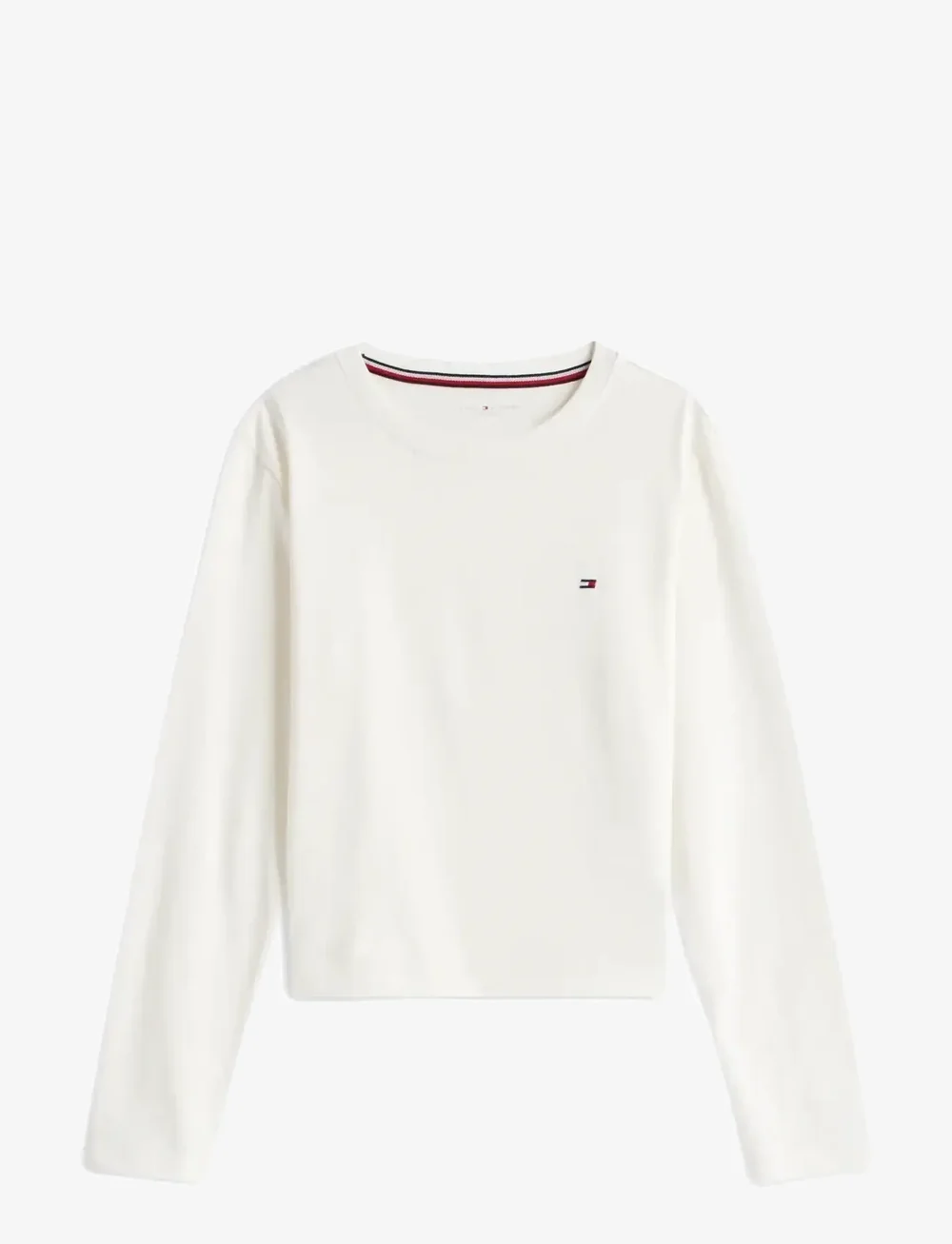 Tommy Hilfiger - LS CUFFED PJ SET GIFTING - långärmade t-shirts - ivory silk/mini plaid ivory silk - 1