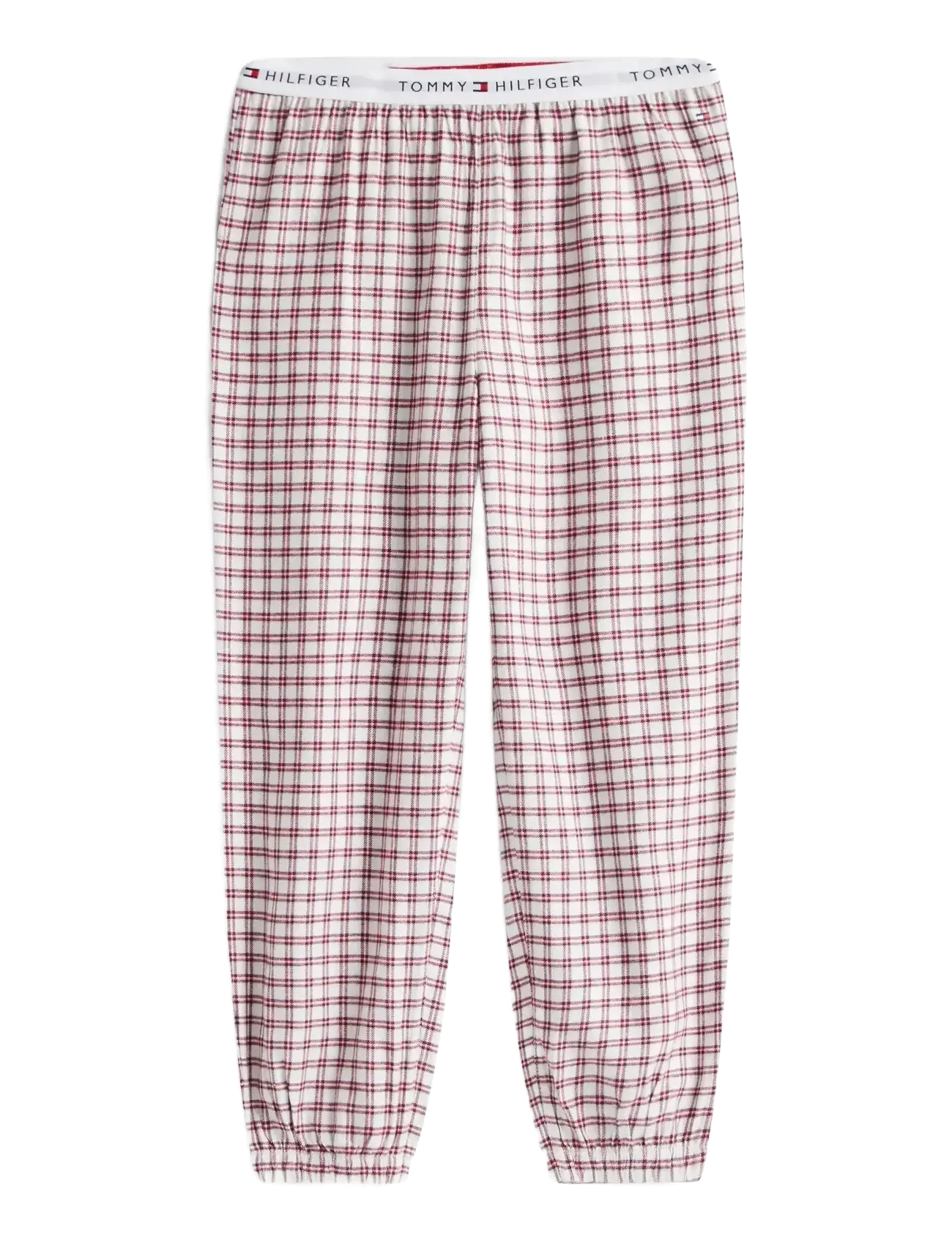 Tommy Hilfiger - LS CUFFED PJ SET GIFTING - pikkade varrukatega t-särgid - ivory silk/mini plaid ivory silk - 2