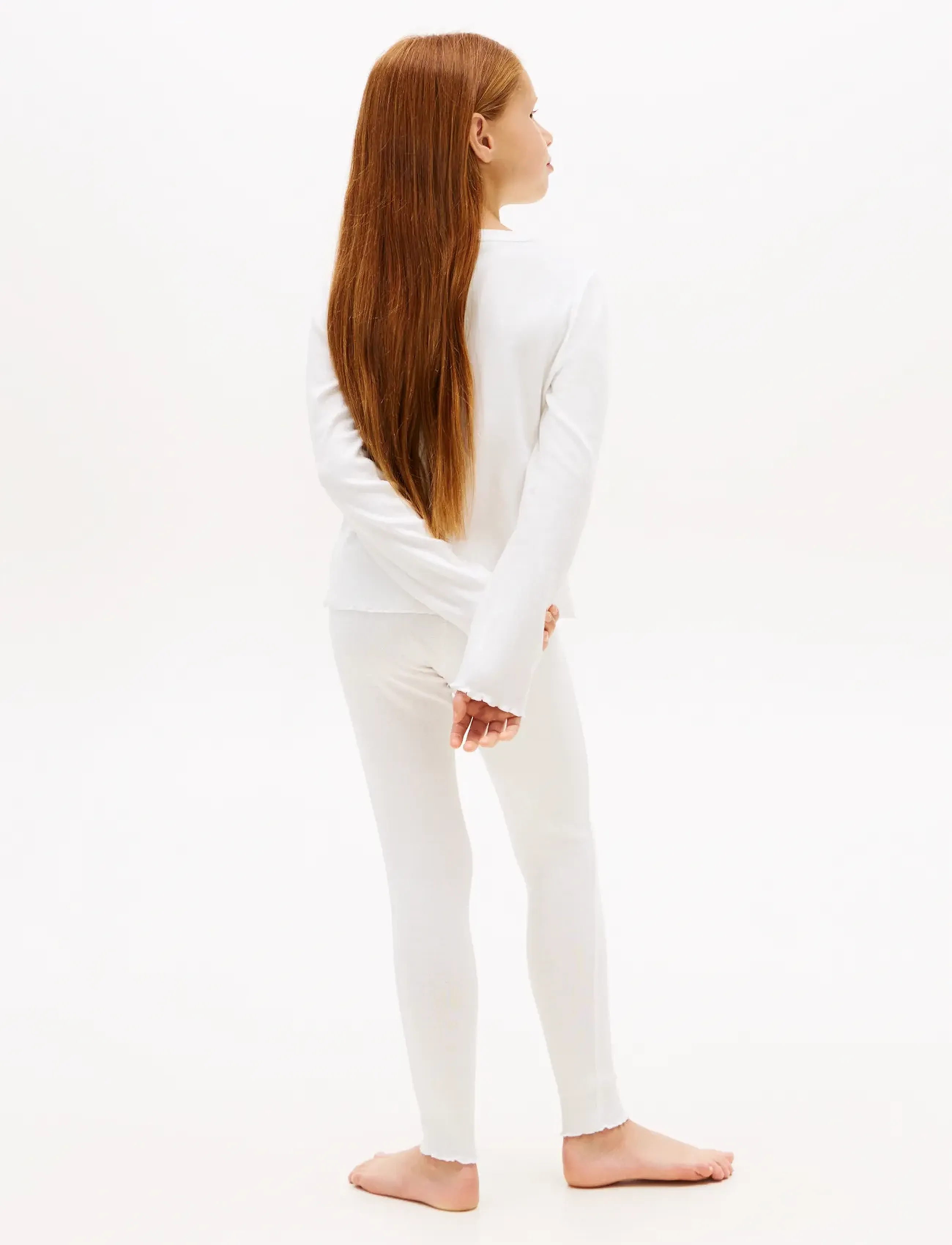 Tommy Hilfiger - POINTELLE LS PJ SET GIFTING - pyjamasset - ecru - 3
