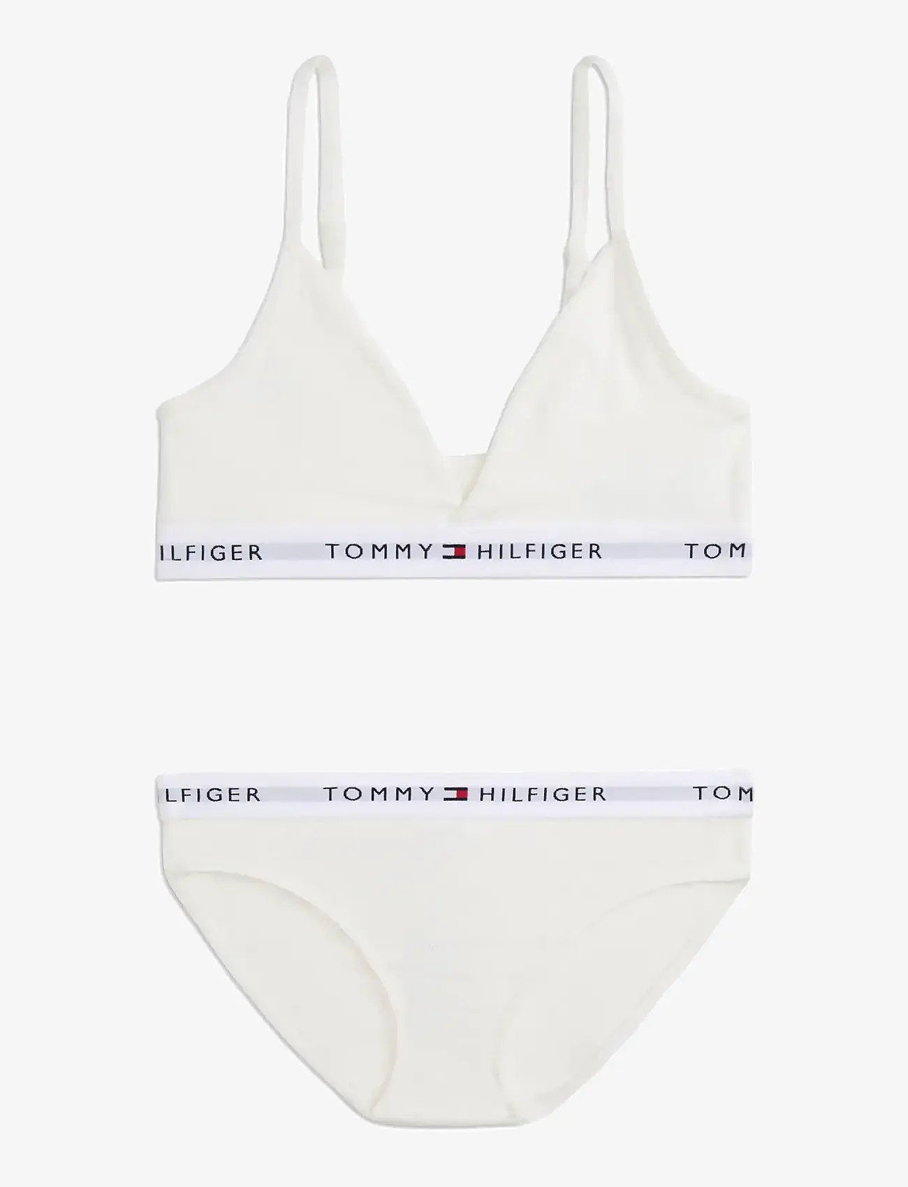 Tommy Hilfiger - POINTELLE BRA & BIKINI GIFT SET - underwear sets - ecru - 0