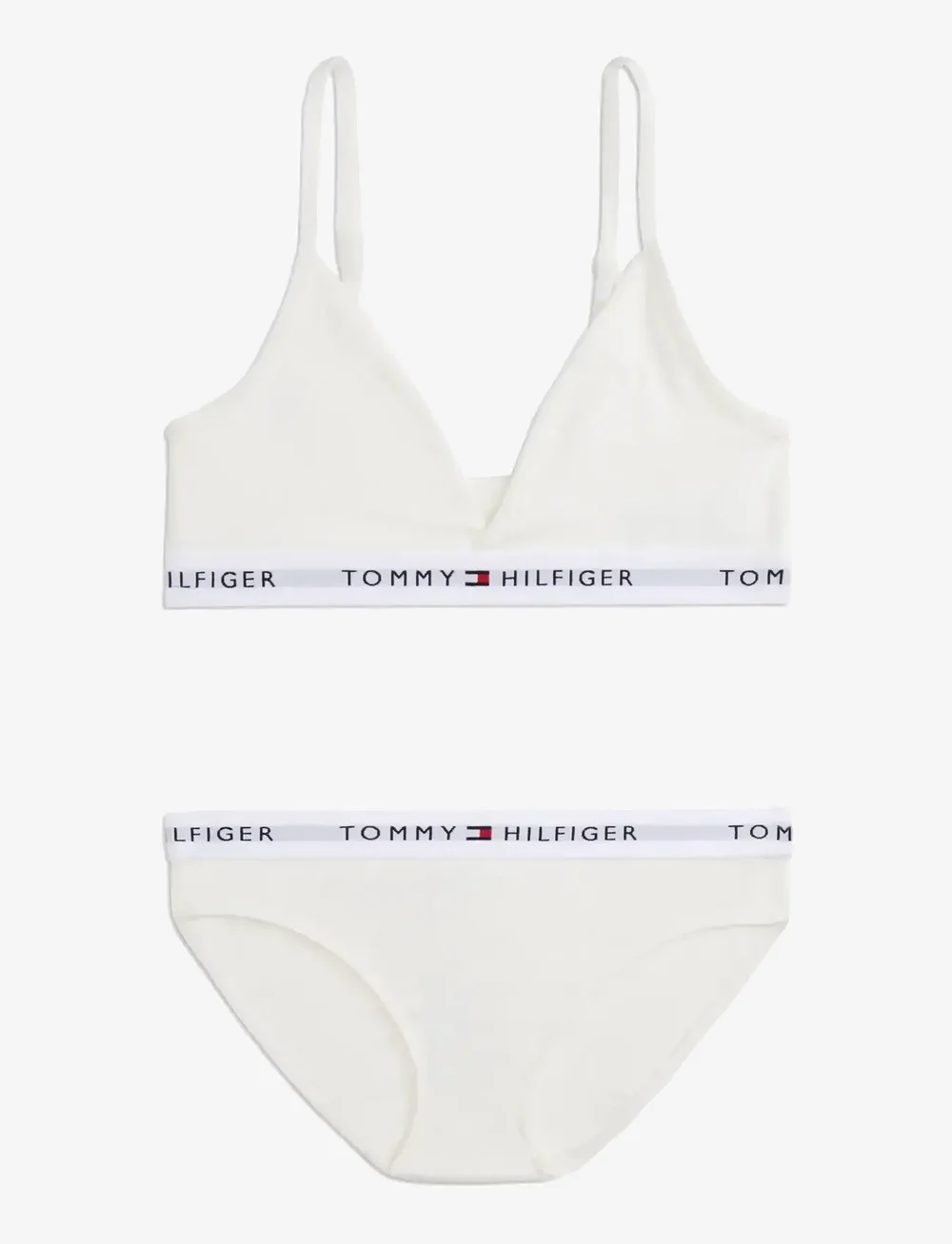 Tommy Hilfiger - POINTELLE BRA & BIKINI GIFT SET - underklädesset - ecru - 0