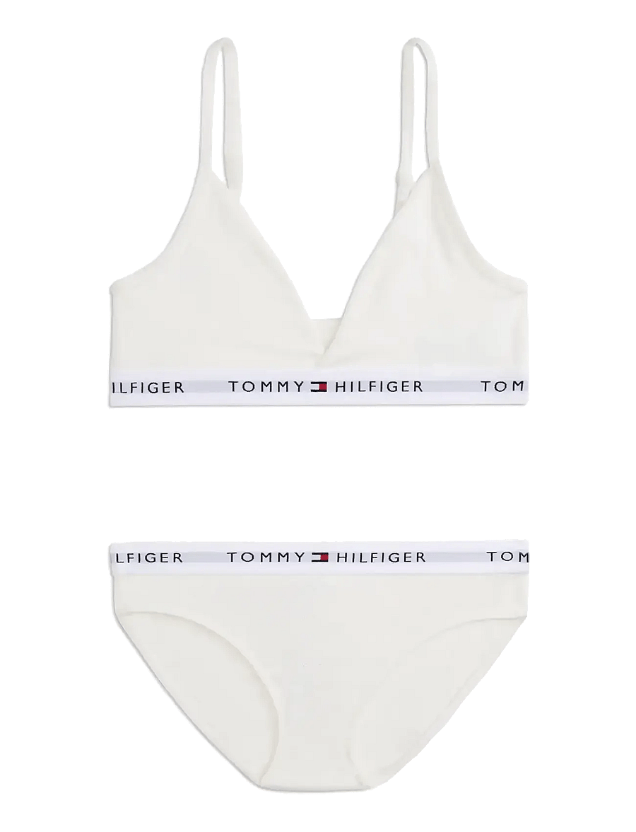 Tommy Hilfiger - POINTELLE BRA & BIKINI GIFT SET - sets - ecru - 0